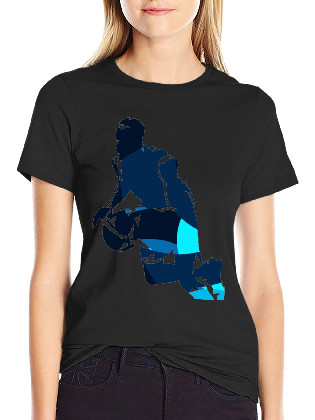Cool Blue Graphic Tee