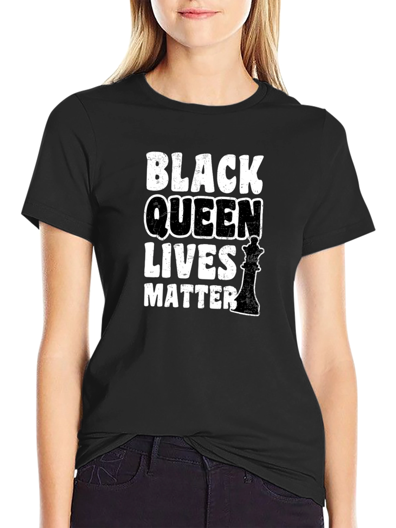 Black Queen Lives Matter Graphic Tee