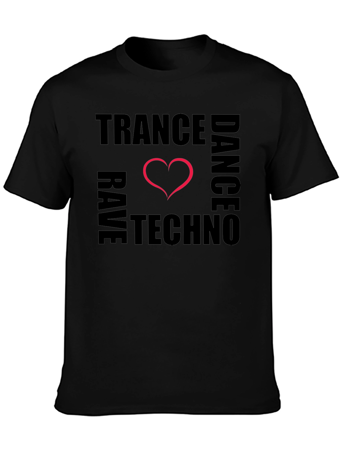 Trance Rave Techno Dance T-Shirt - Music Lover Tee