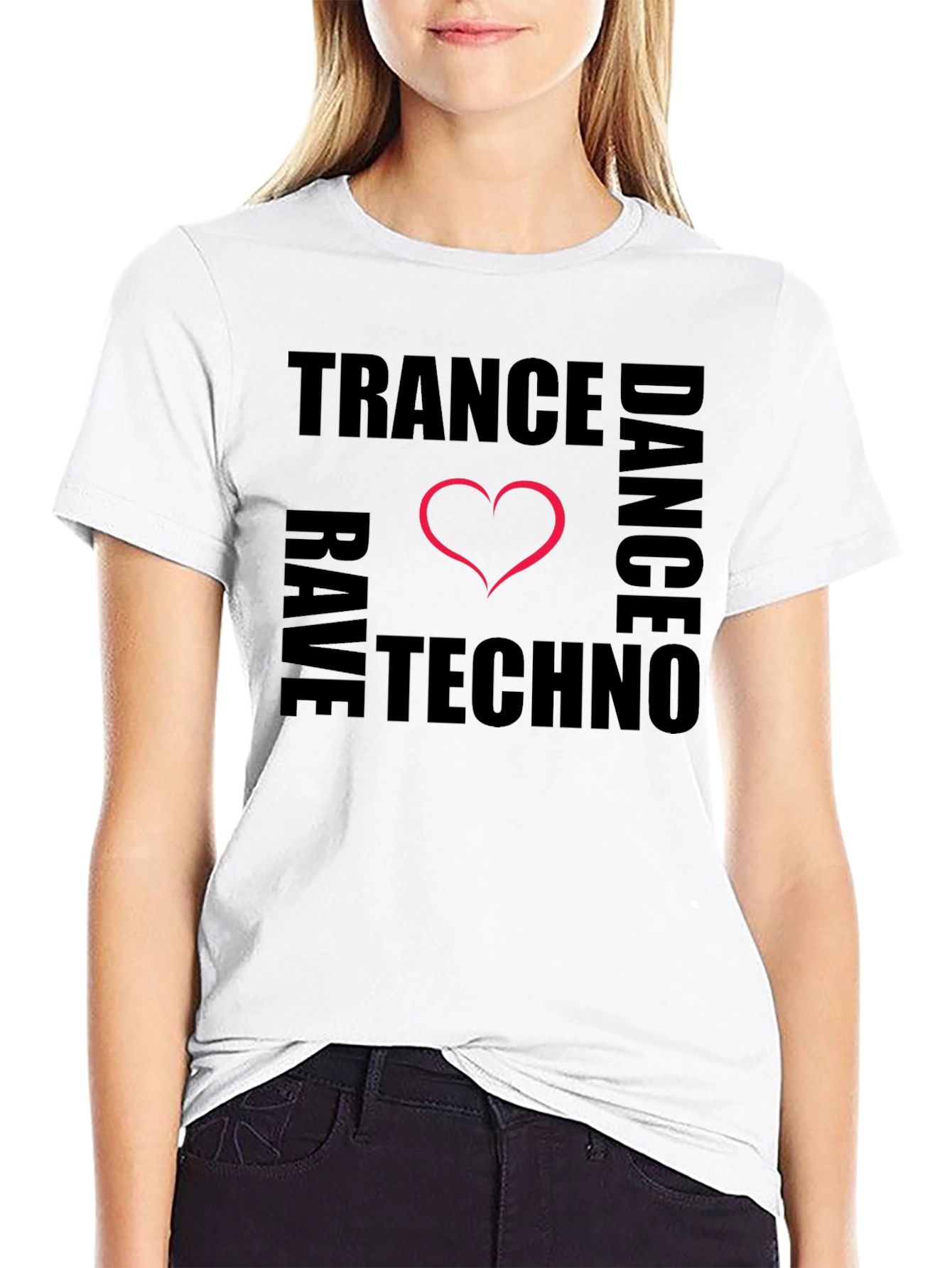 Trance Rave Techno Dance T-Shirt - Music Lover Tee