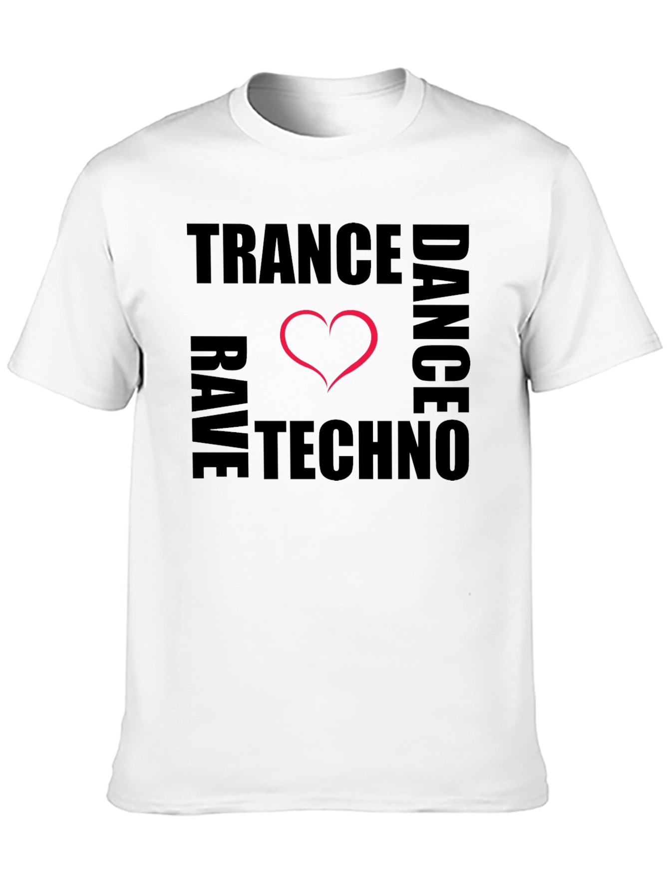 Trance Rave Techno Dance T-Shirt - Music Lover Tee