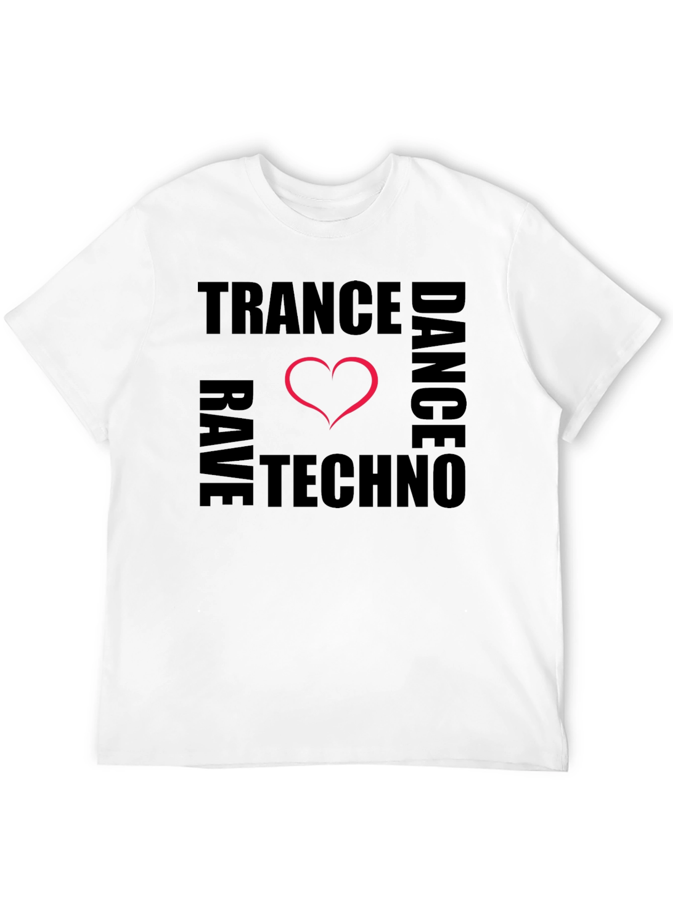 Trance Rave Techno Dance T-Shirt - Music Lover Tee