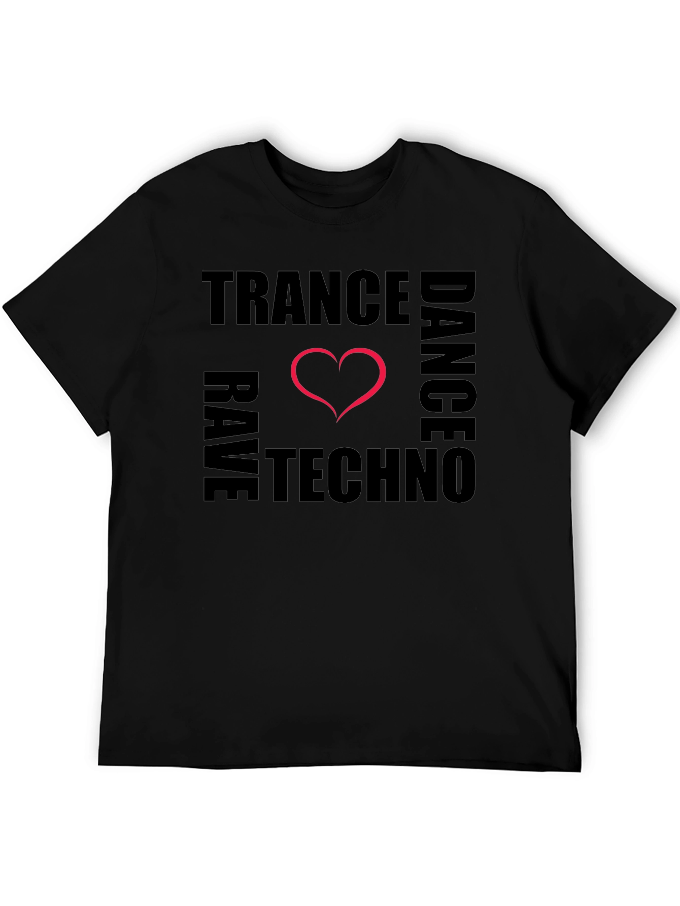 Trance Rave Techno Dance T-Shirt - Music Lover Tee