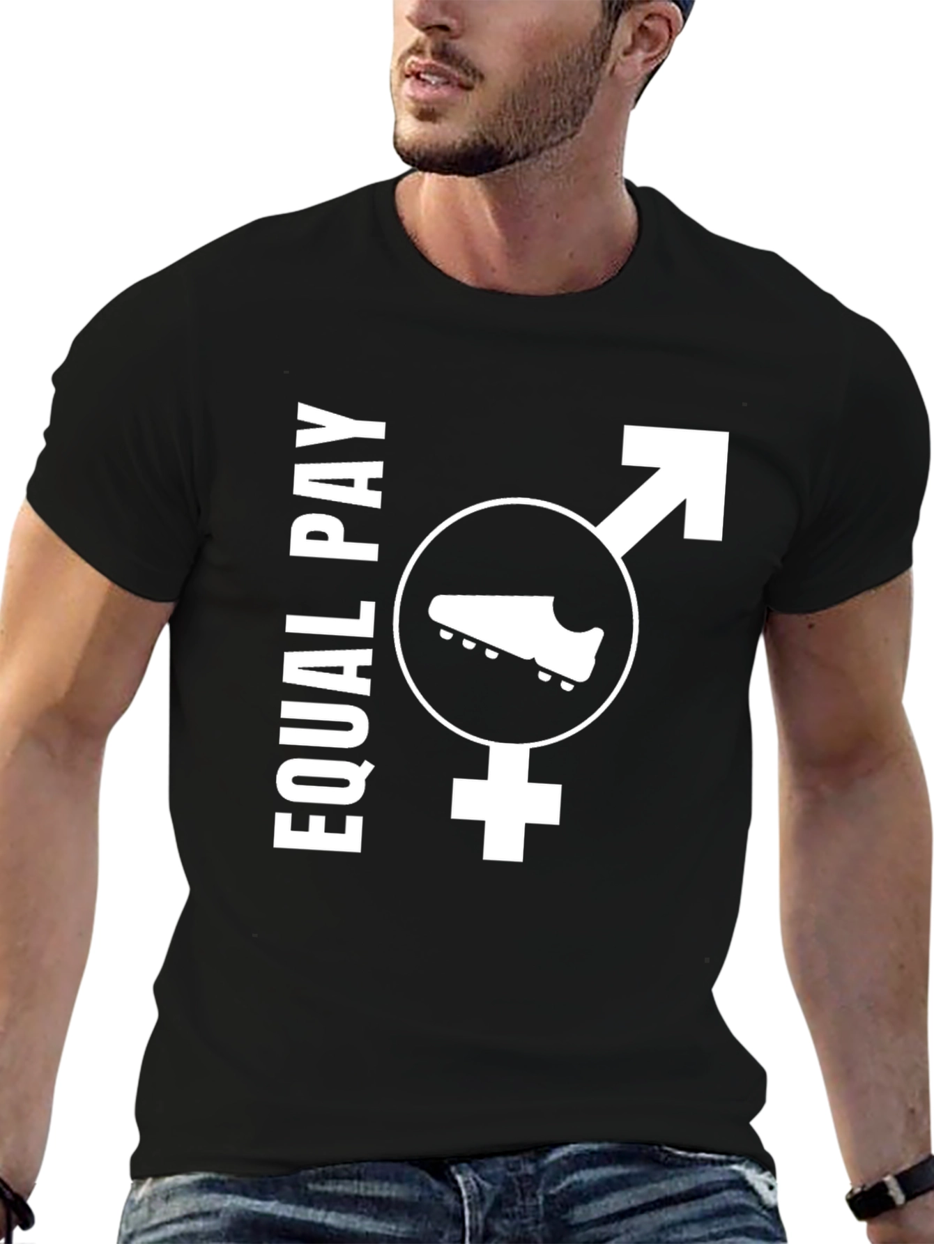 Equal Pay Soccer T-Shirt - Unisex Advocacy Tee