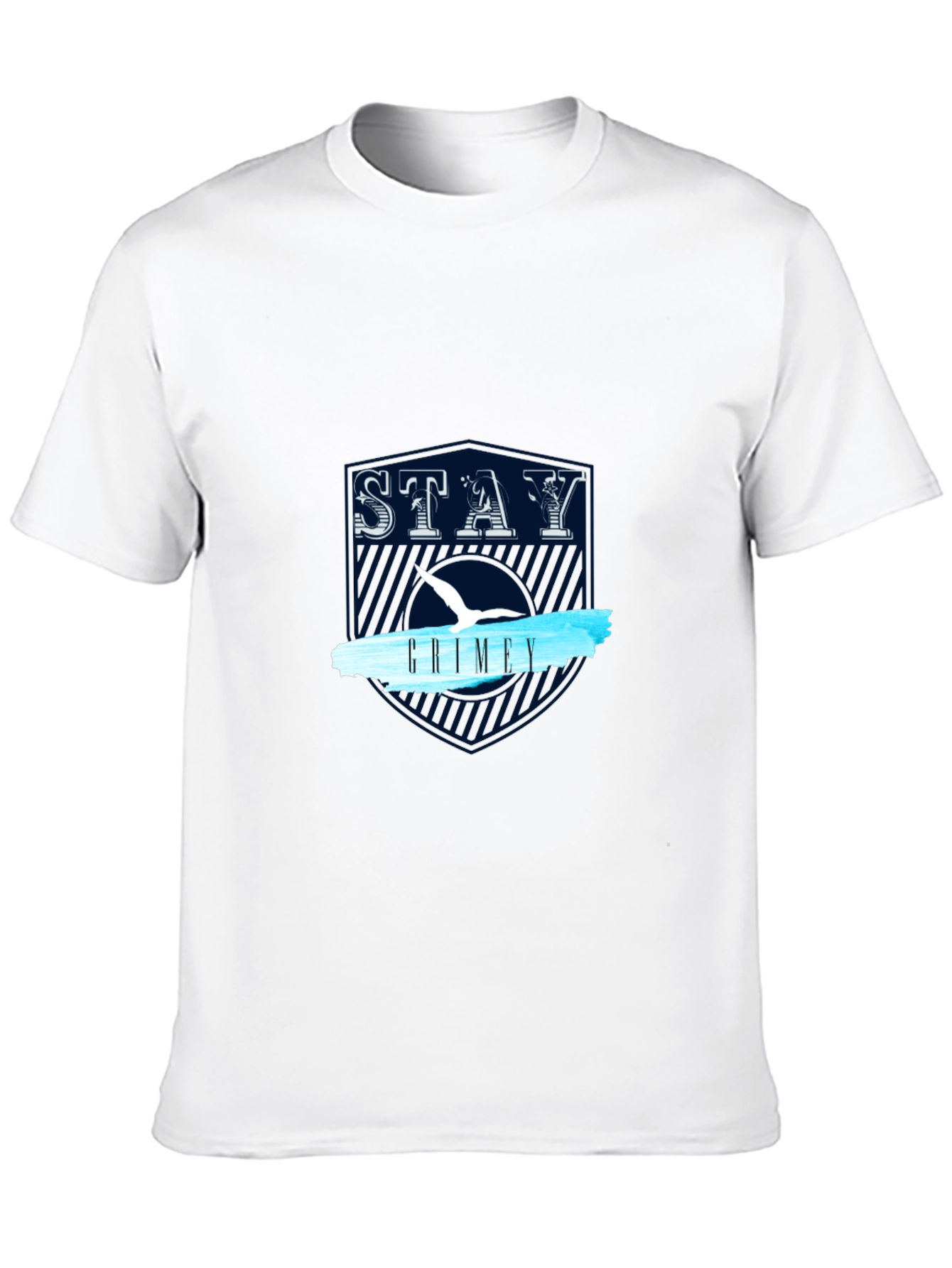 Stay Grimey Black Graphic Tee