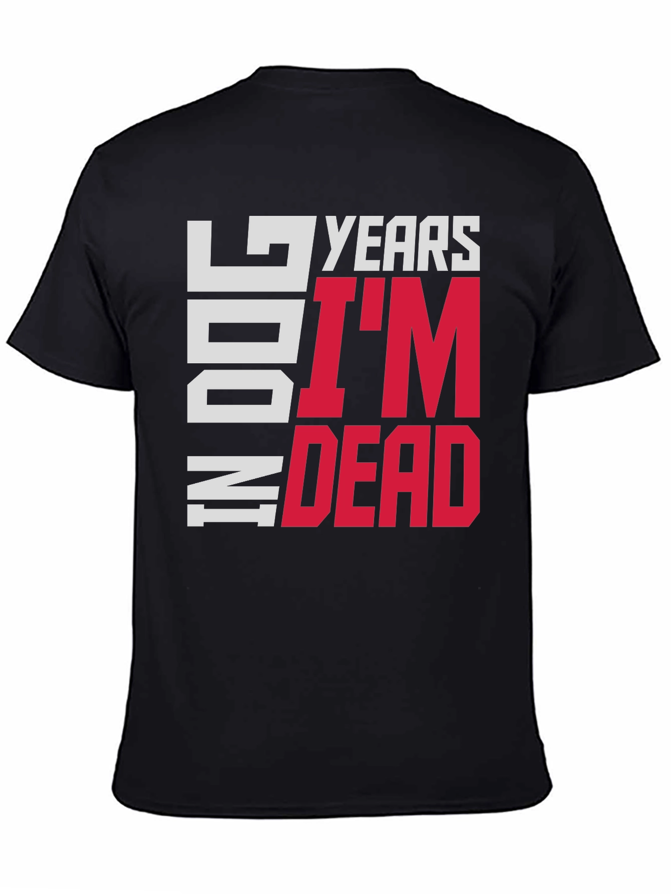 Funny 49 Dog Years Im Dead Graphic Tee