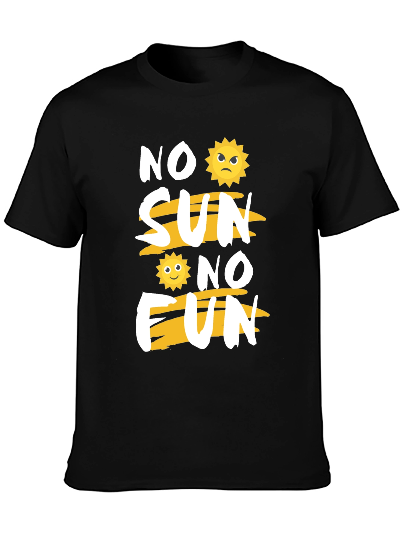No Sun No Fun Graphic T-Shirt