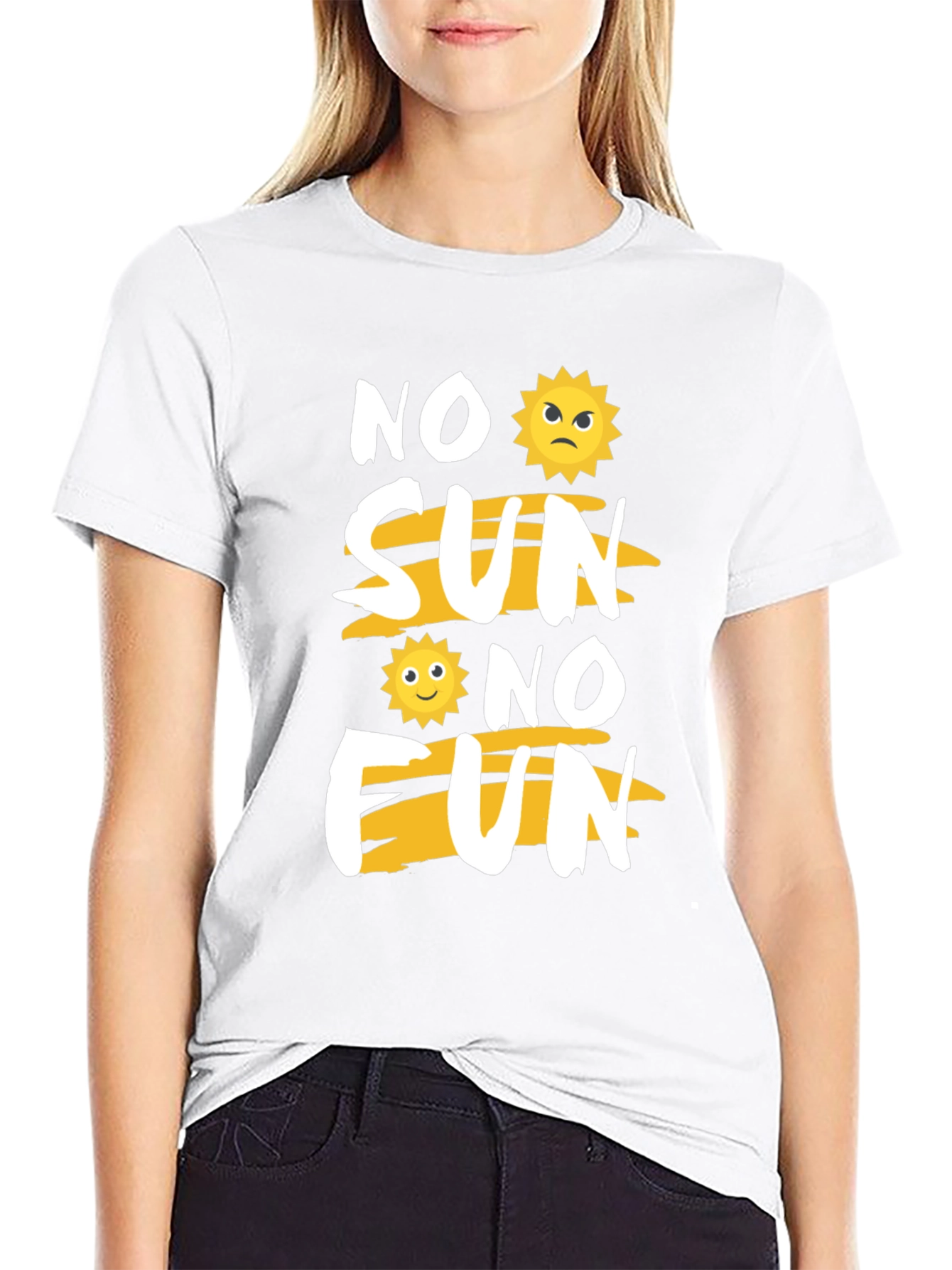No Sun No Fun Graphic T-Shirt
