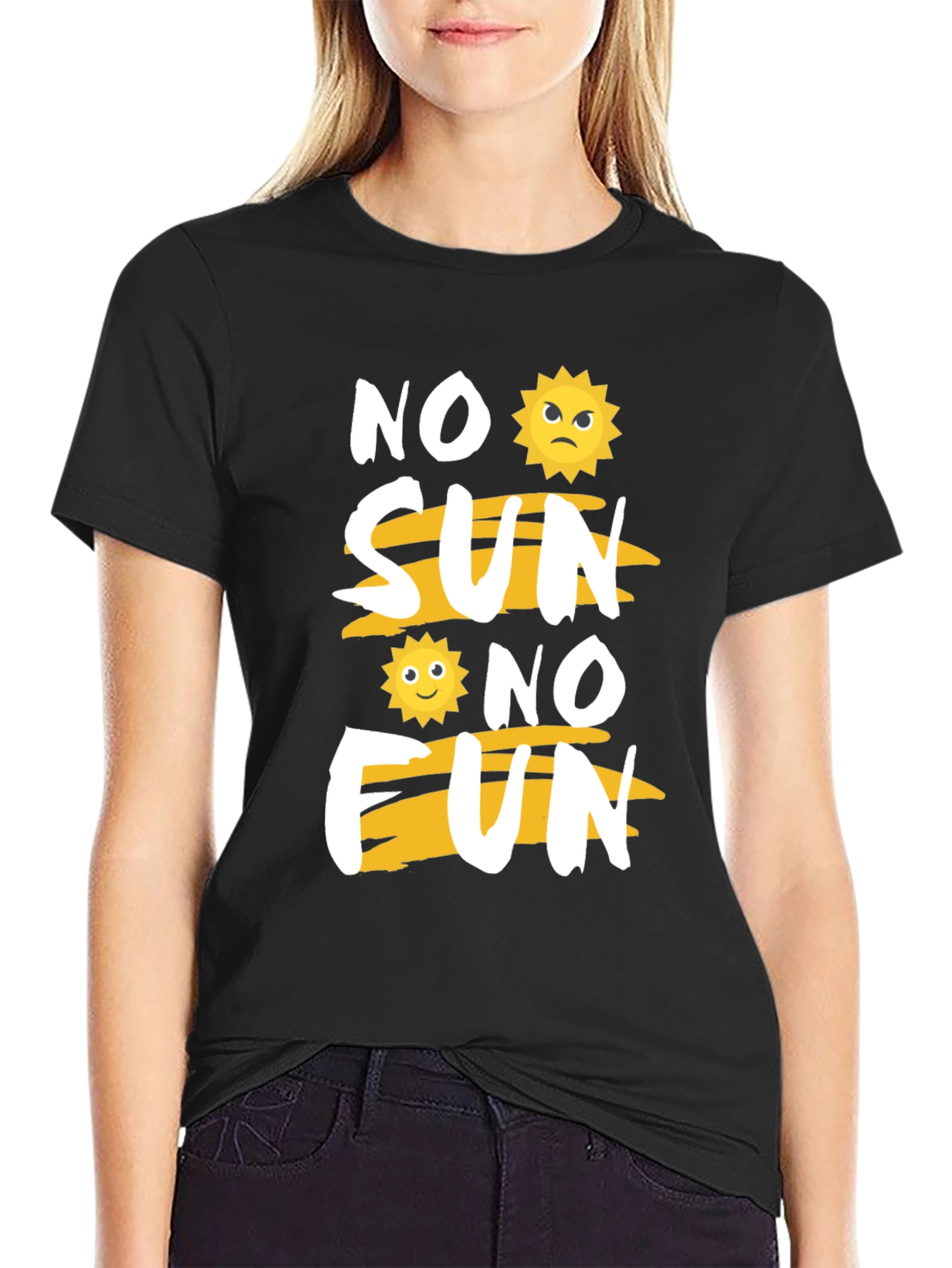 No Sun No Fun Graphic T-Shirt