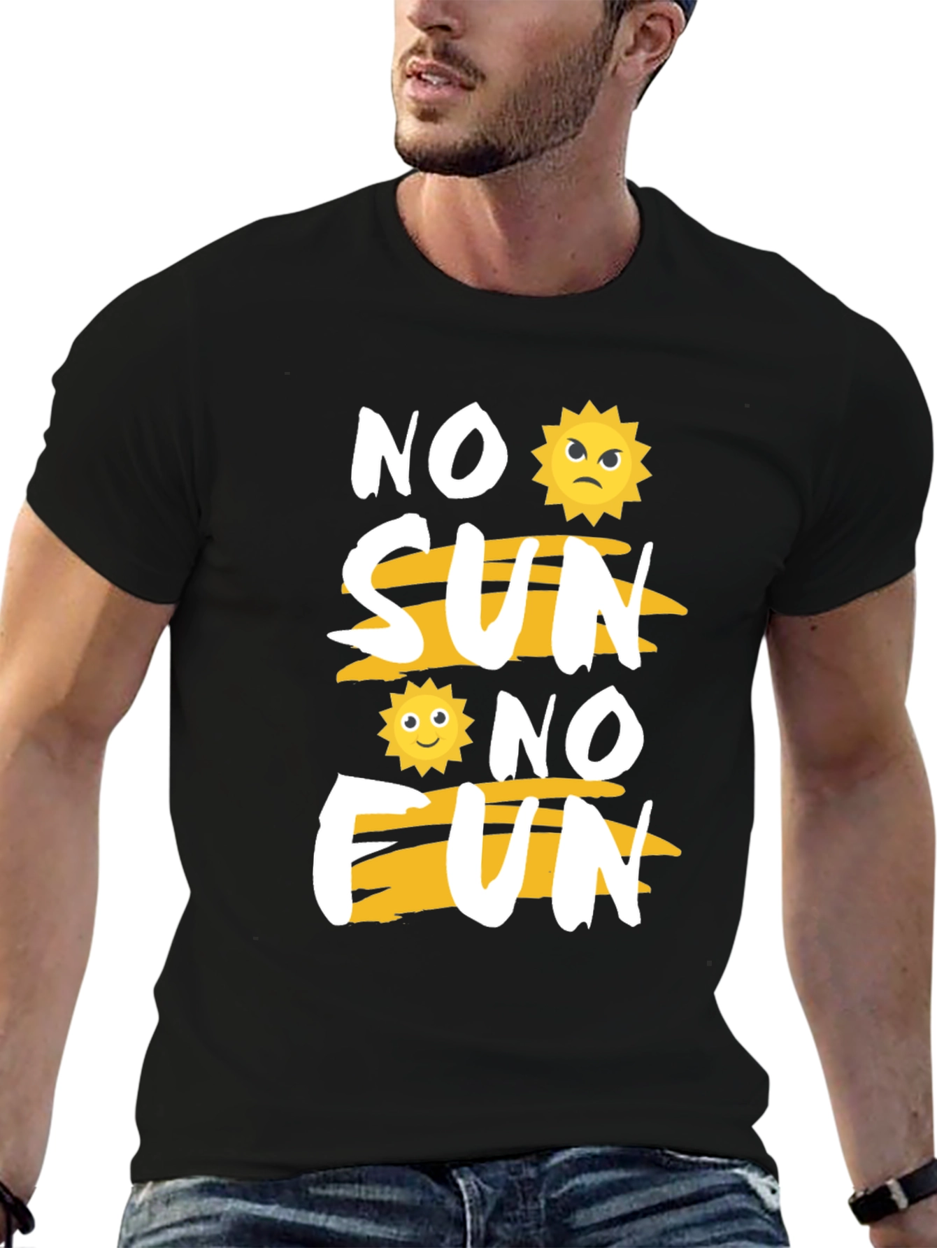 No Sun No Fun Graphic T-Shirt