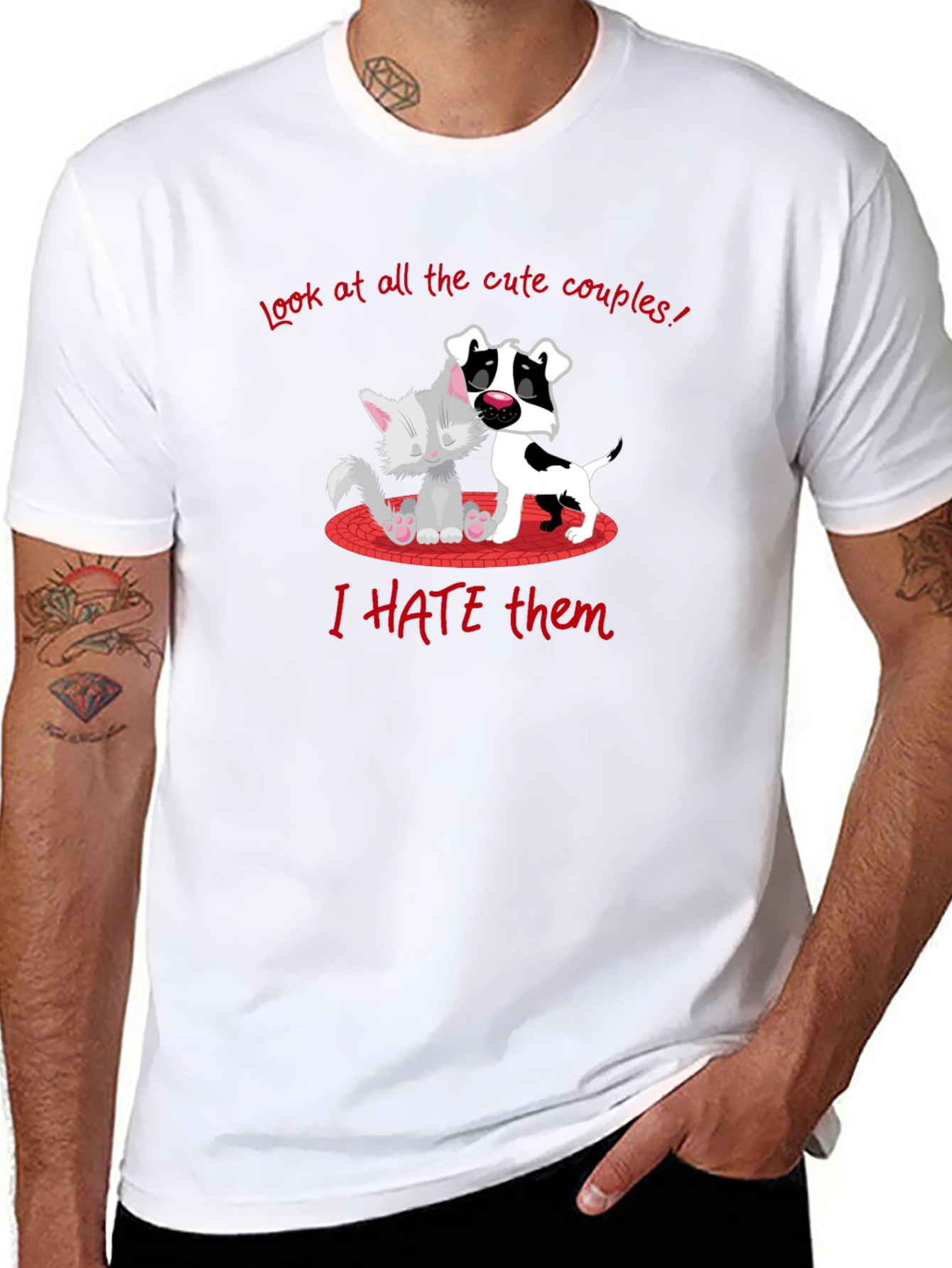 I HATE Them Graphic T-Shirt