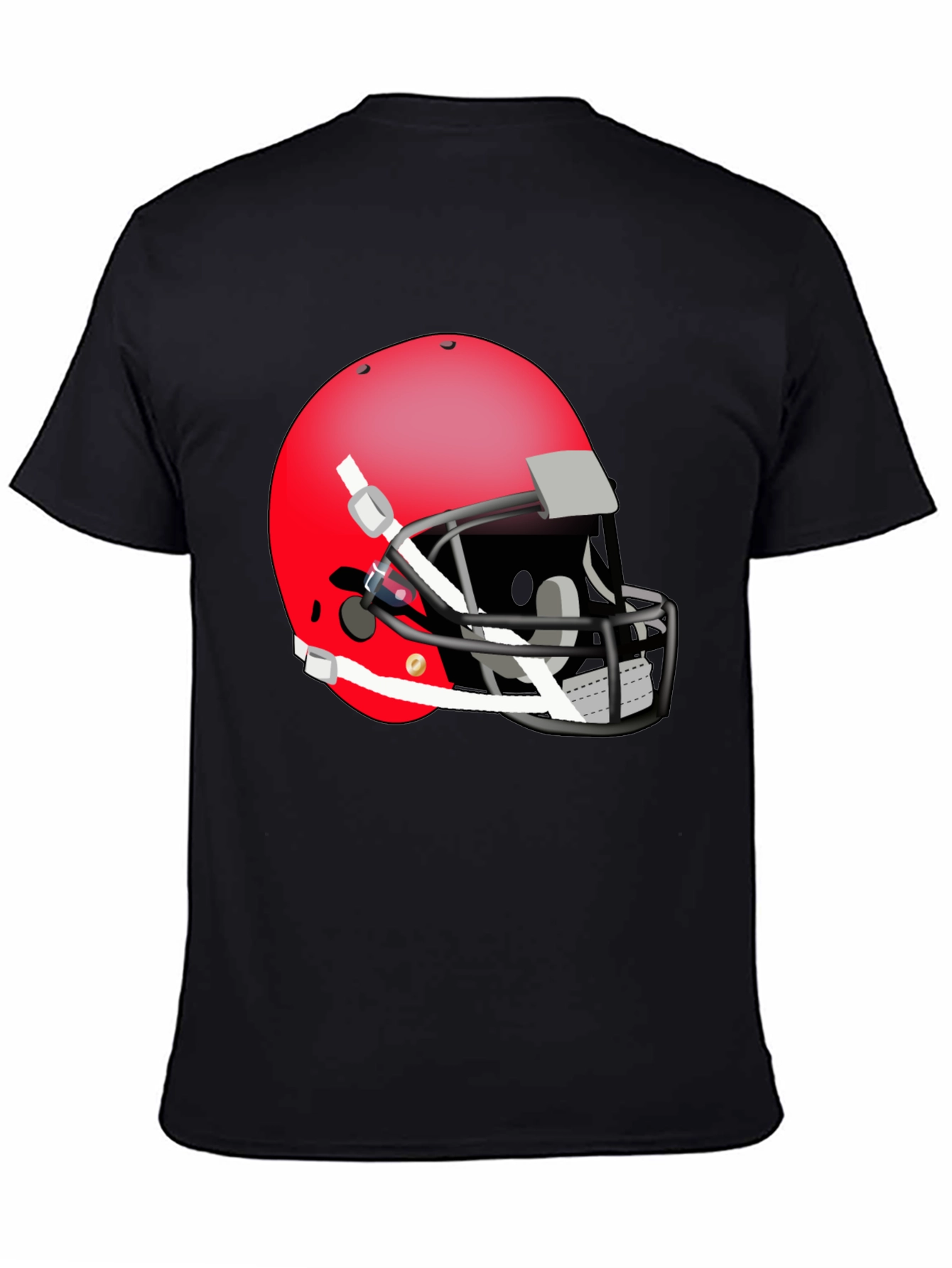 Football Helmet Graphic Tee