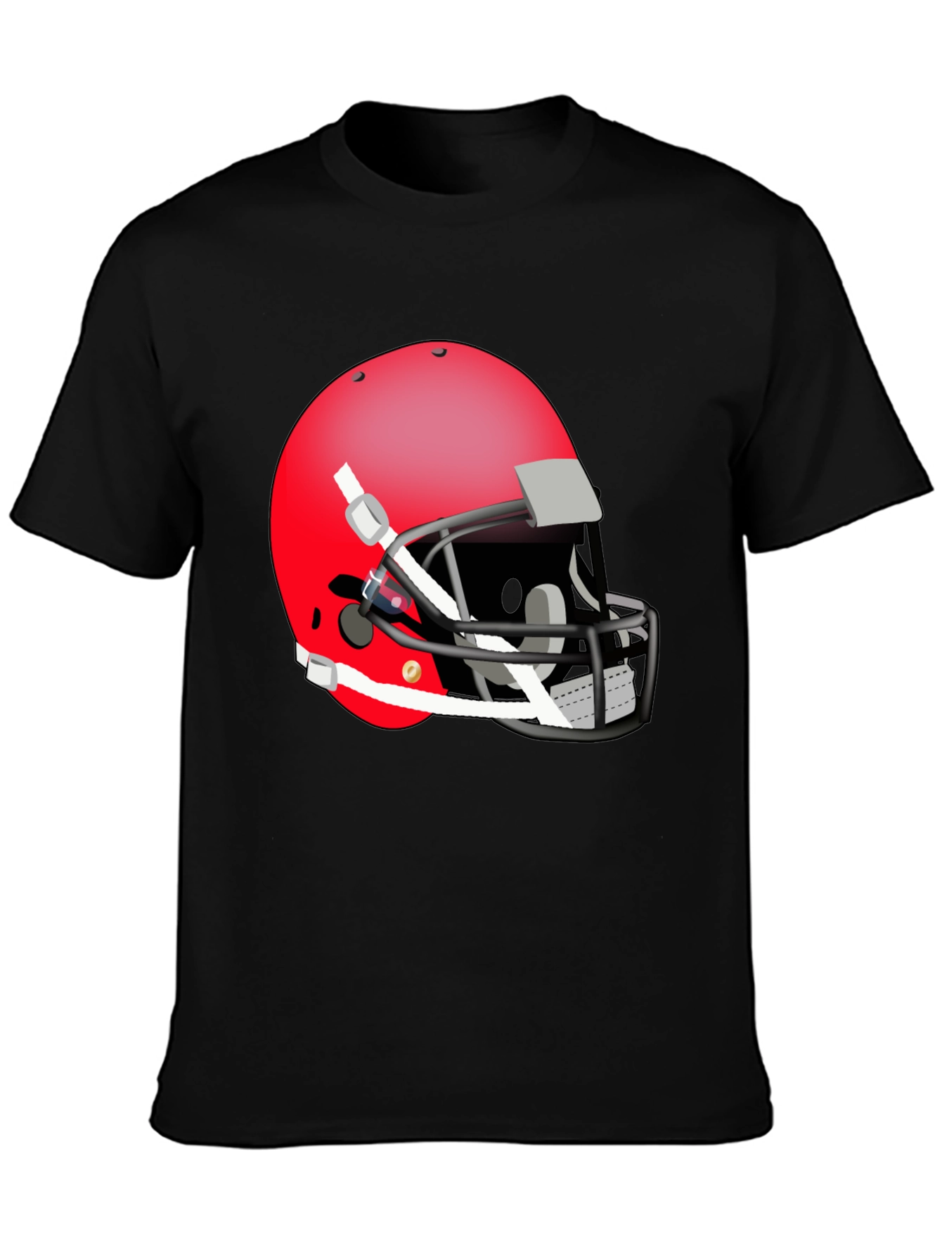 Football Helmet Graphic Tee