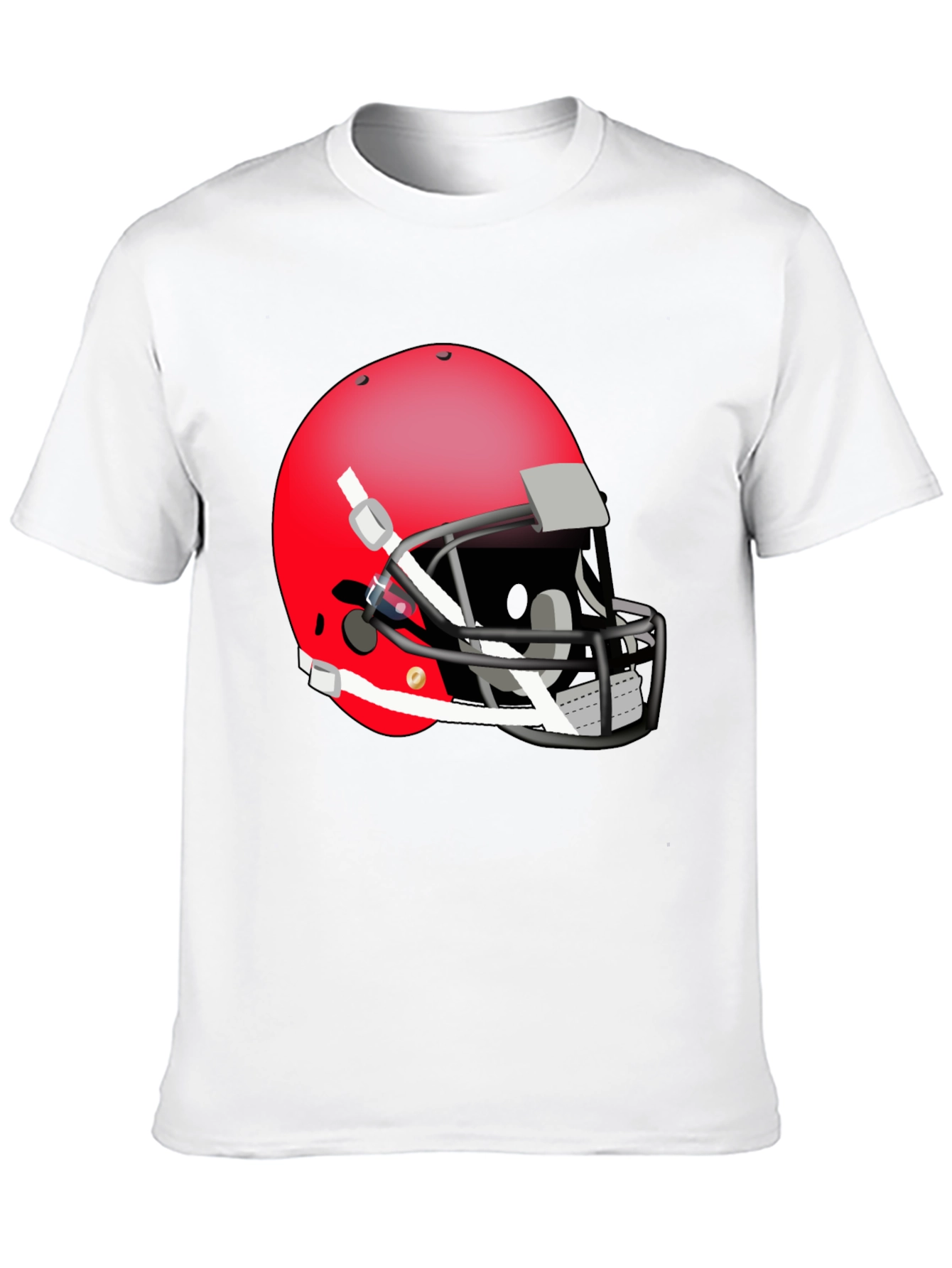 Football Helmet Graphic Tee