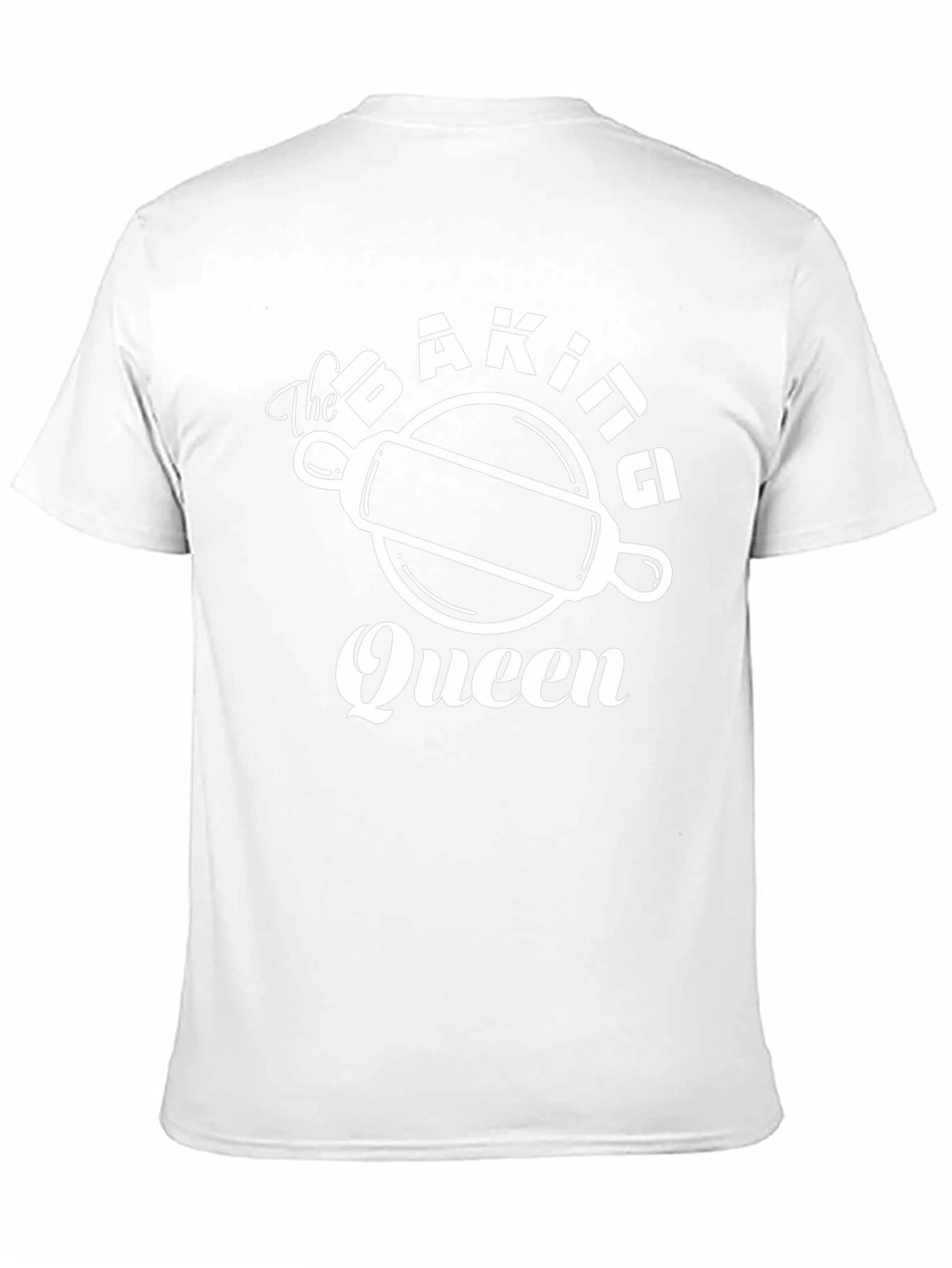 The Baking Queen Black Graphic Tee