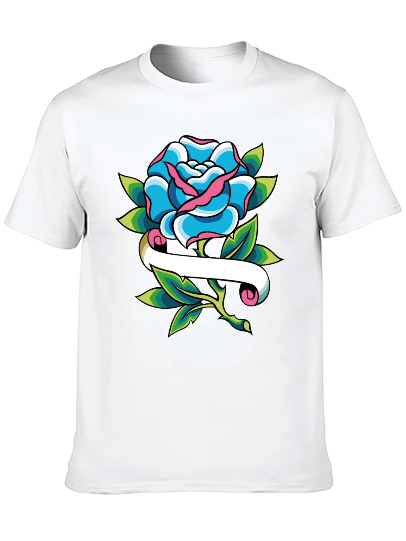 Rose Tattoo T-Shirt - Trendy Graphic Tee