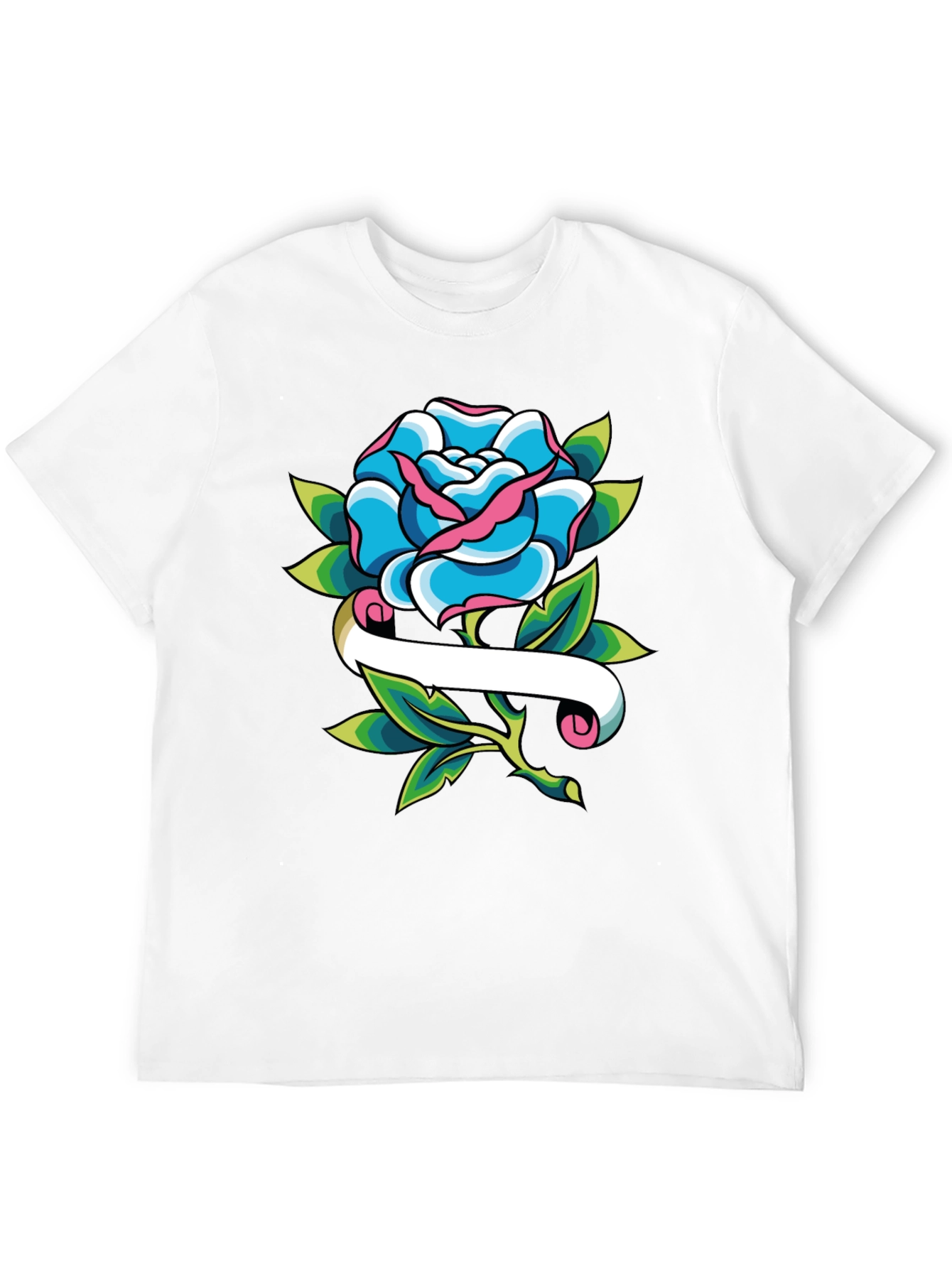 Rose Tattoo T-Shirt - Trendy Graphic Tee