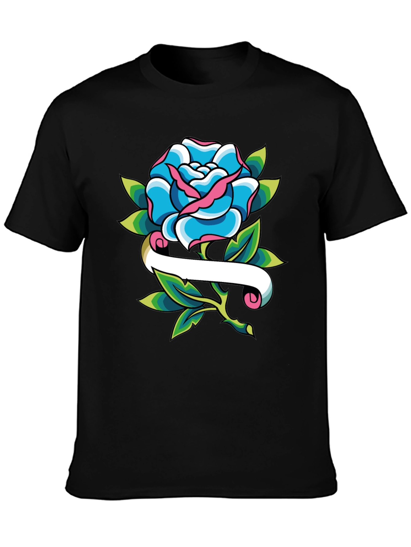 Rose Tattoo T-Shirt - Trendy Graphic Tee