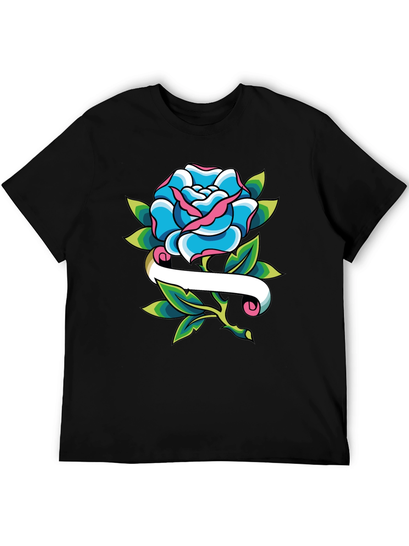 Rose Tattoo T-Shirt - Trendy Graphic Tee