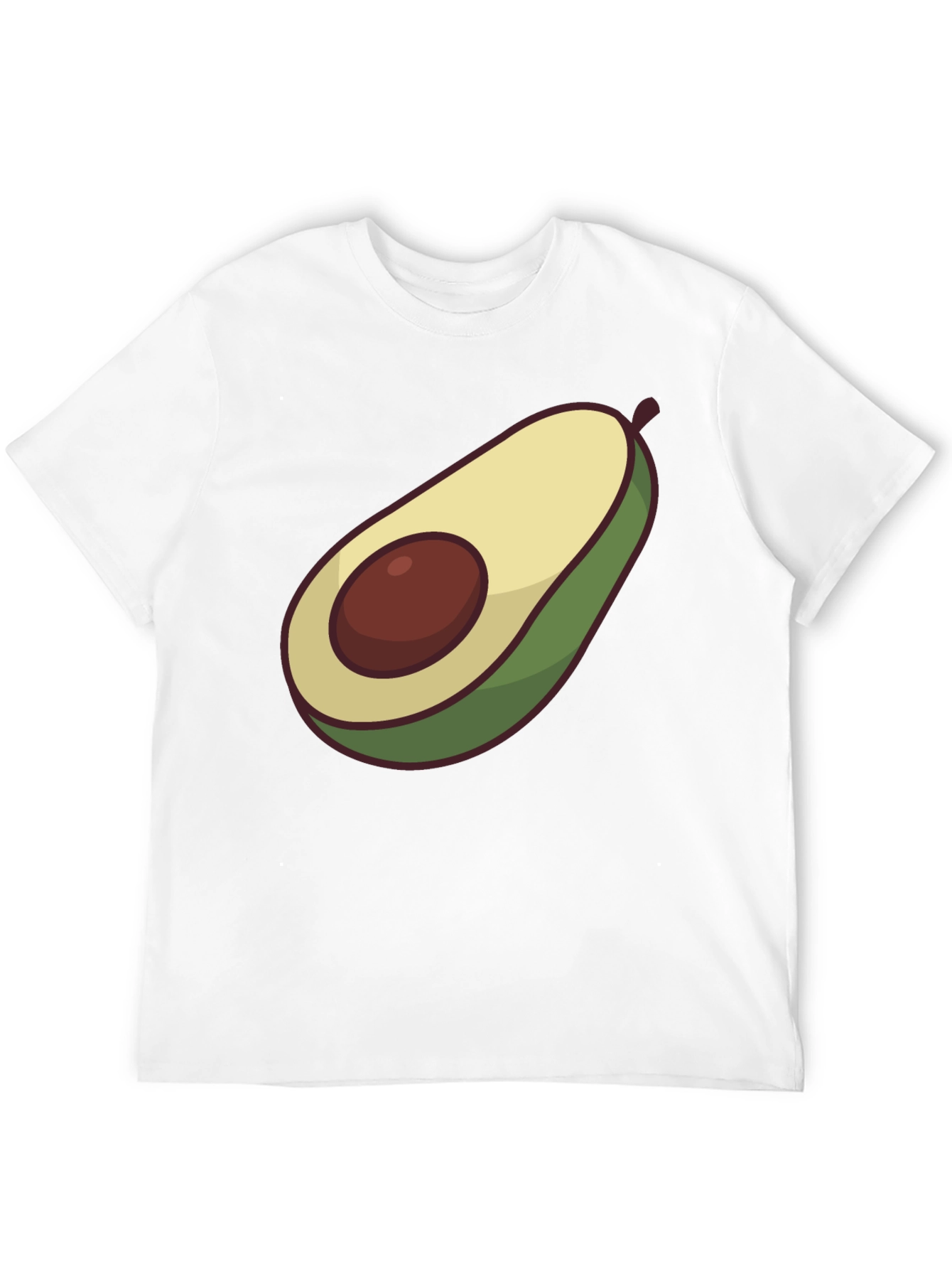 Avocado Graphic Tee - Casual Comfort