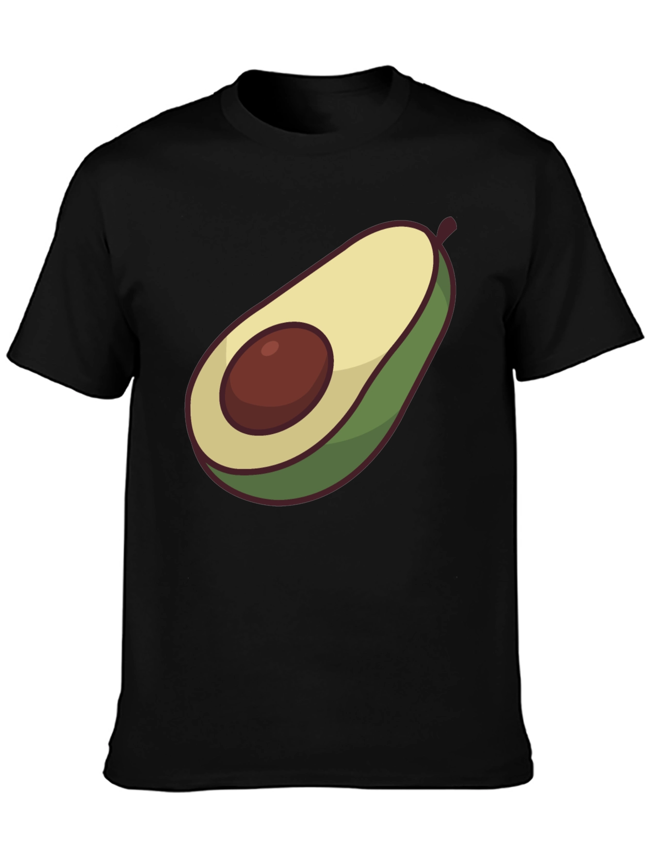 Avocado Graphic Tee - Casual Comfort
