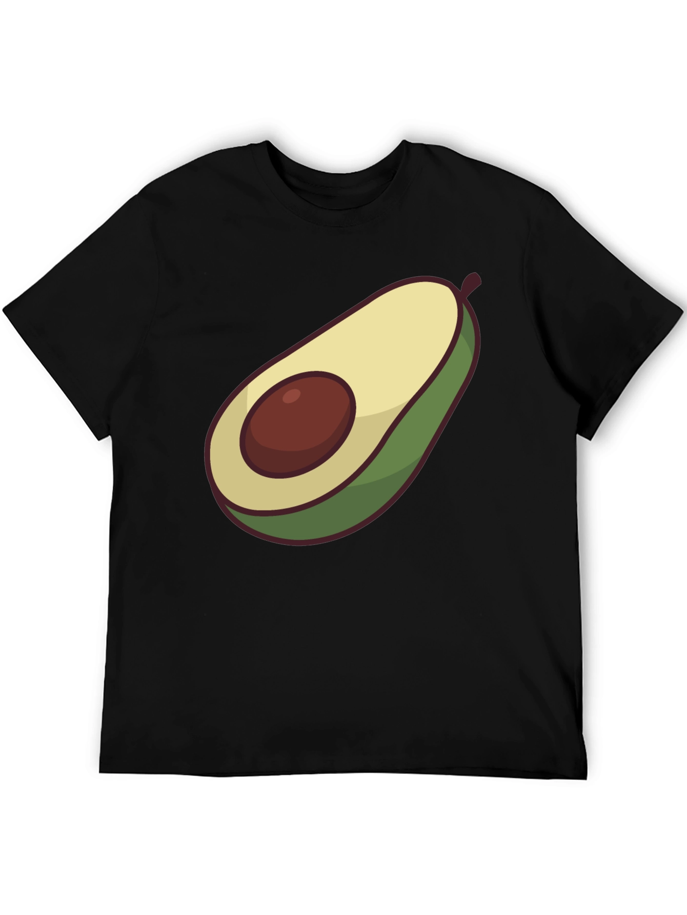Avocado Graphic Tee - Casual Comfort