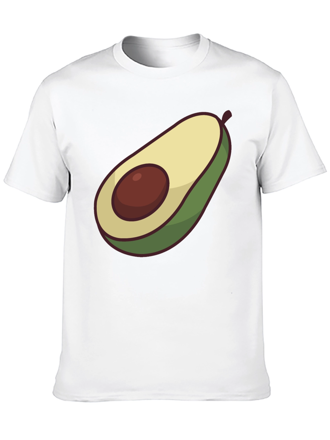 Avocado Graphic Tee - Casual Comfort
