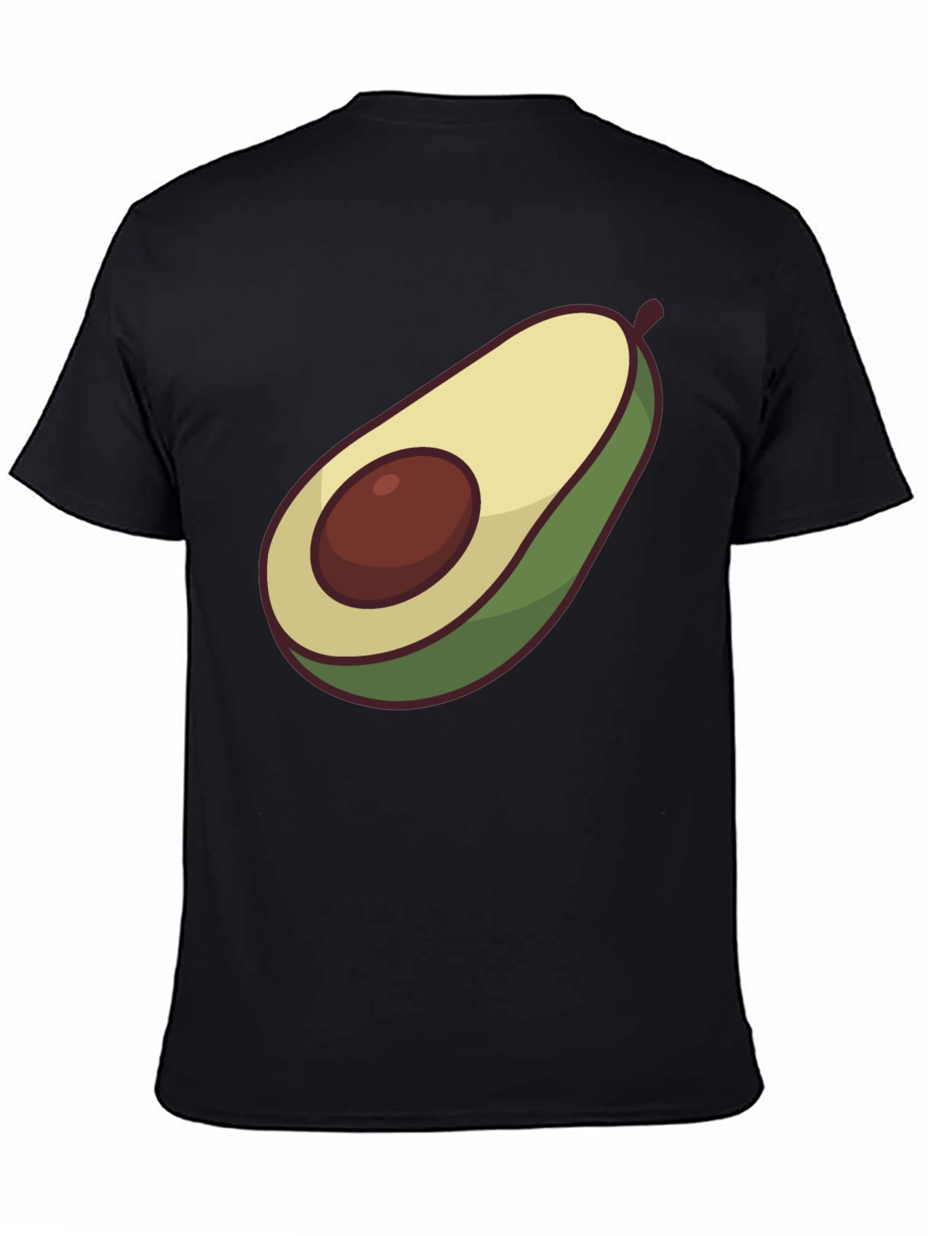Avocado Graphic Tee - Casual Comfort