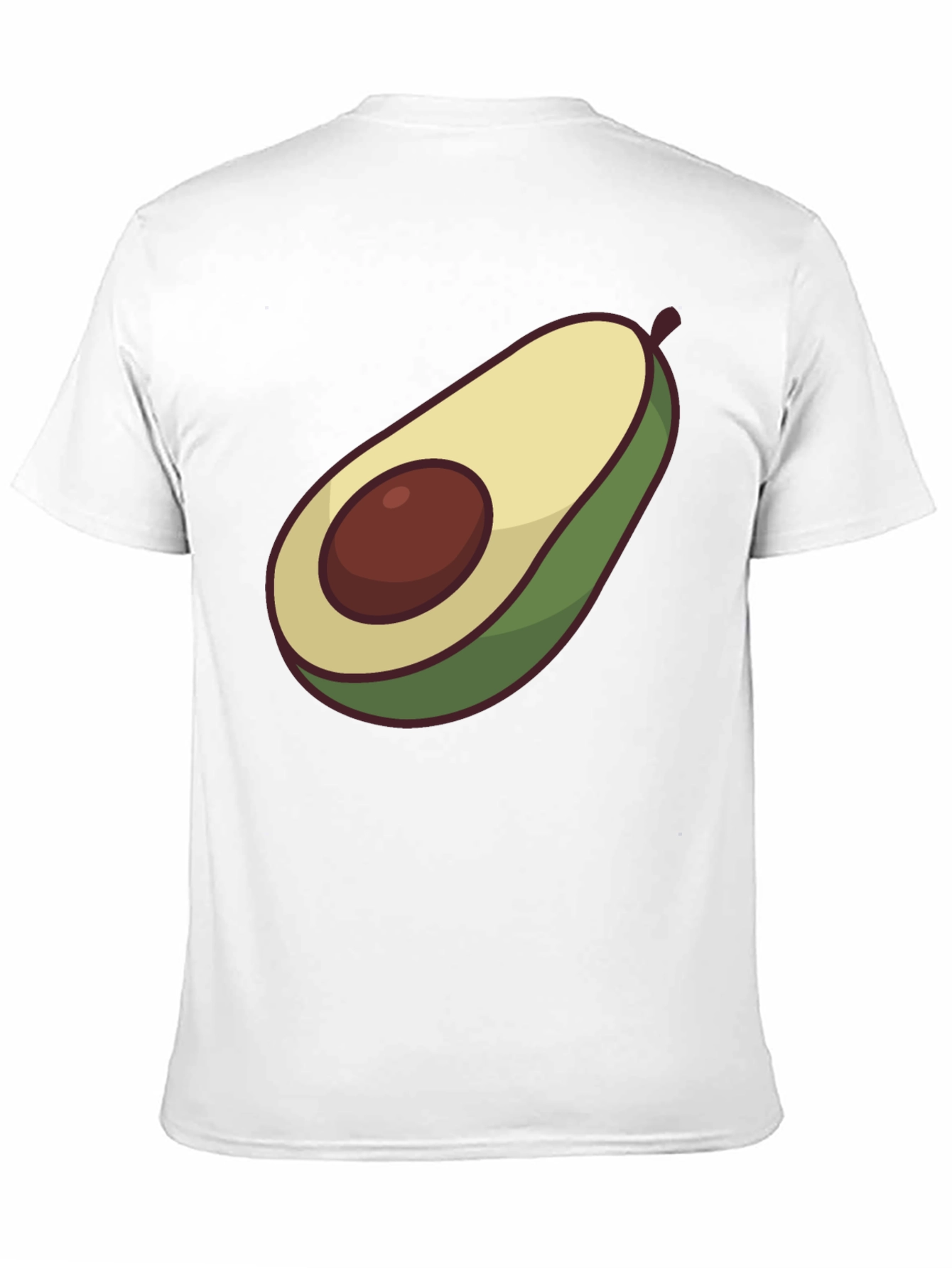 Avocado Graphic Tee - Casual Comfort