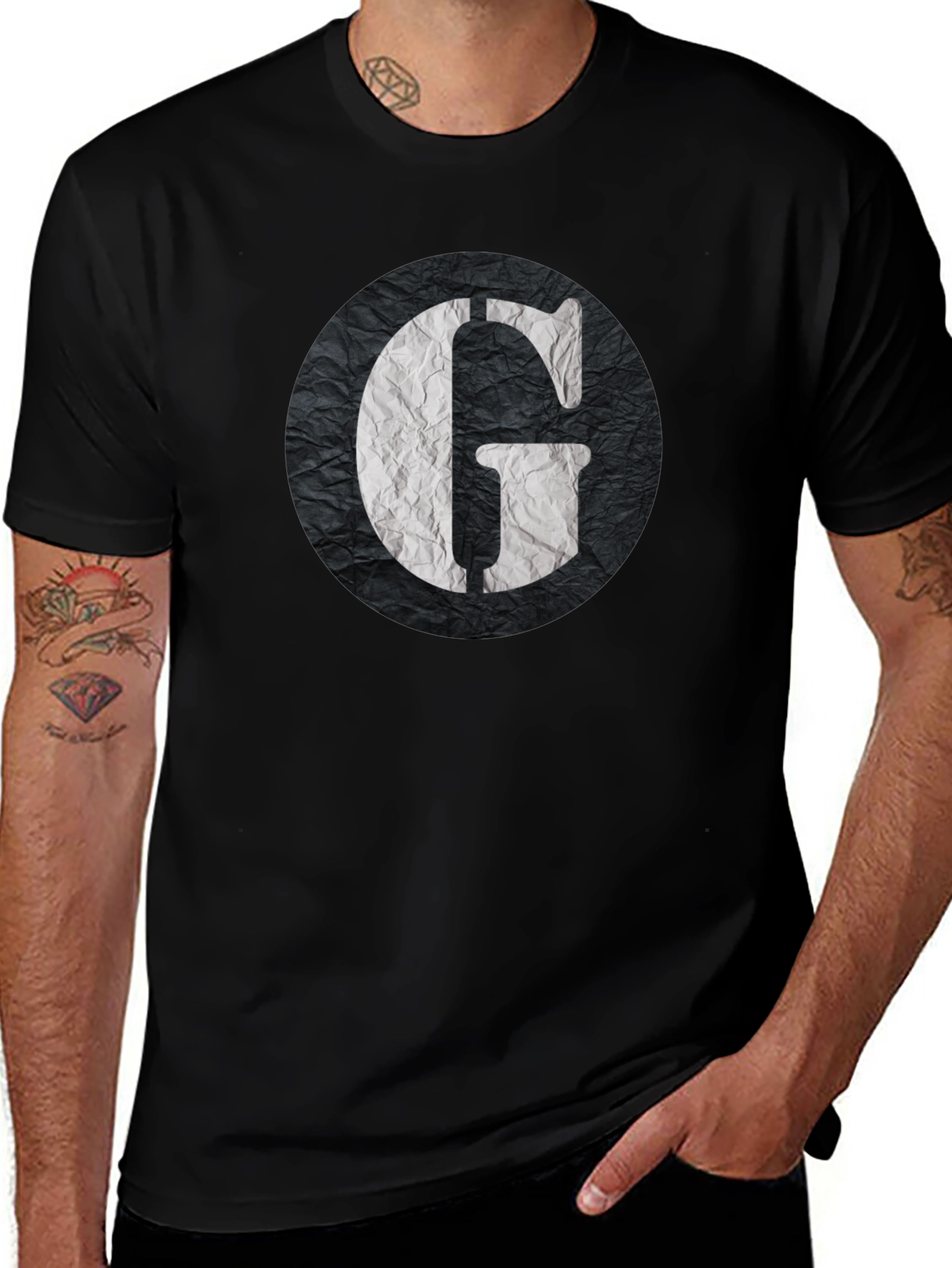 Letter G Graphic T-Shirt - Unique Design