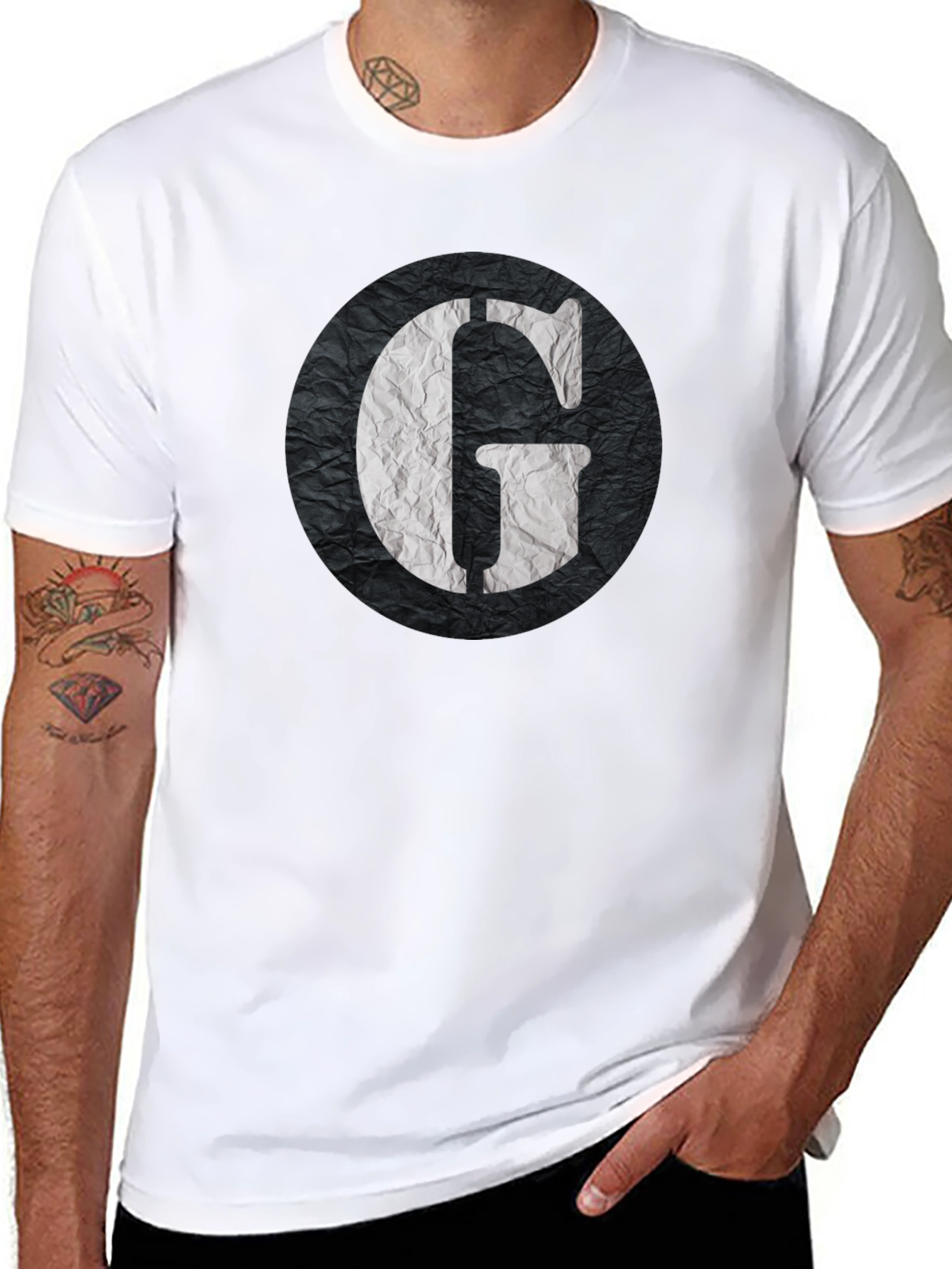 Letter G Graphic T-Shirt - Unique Design