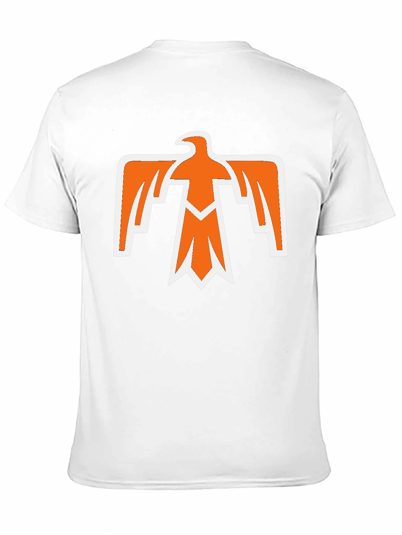 Bold Eagle Graphic Tee - Black Cotton Blend