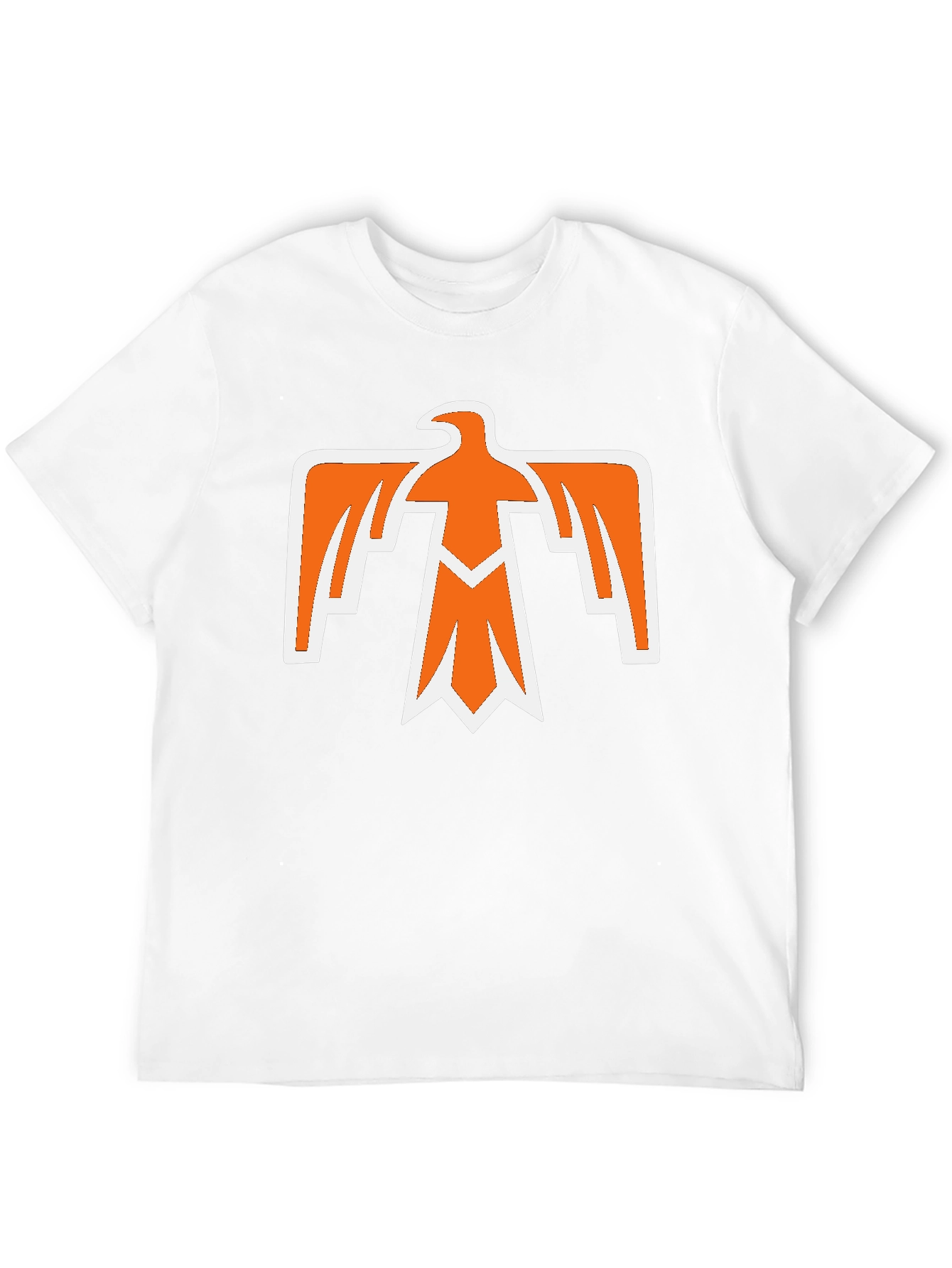 Bold Eagle Graphic Tee - Black Cotton Blend