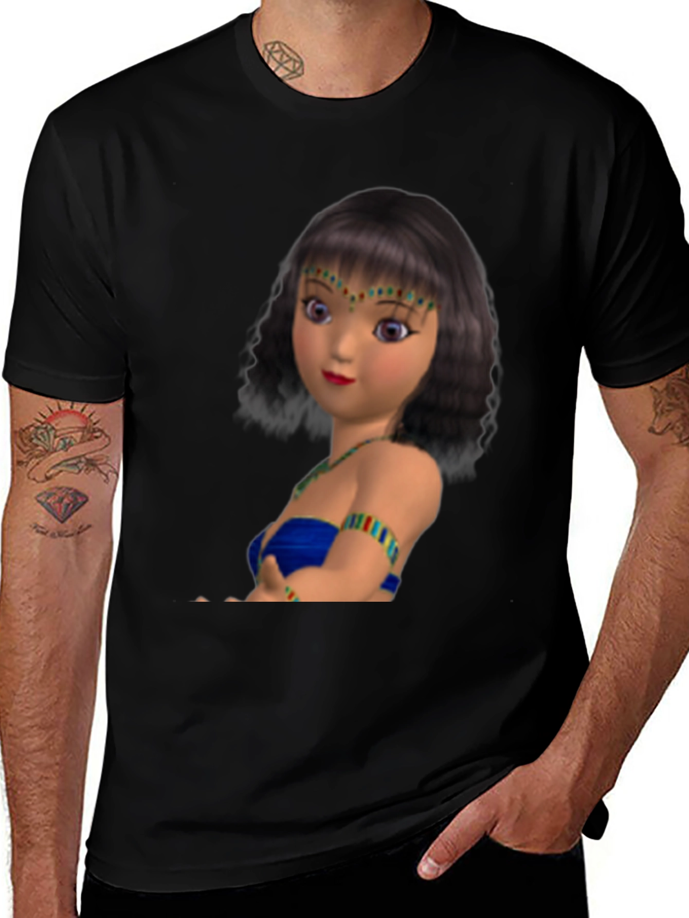 Egyptian Princess Graphic T-Shirt