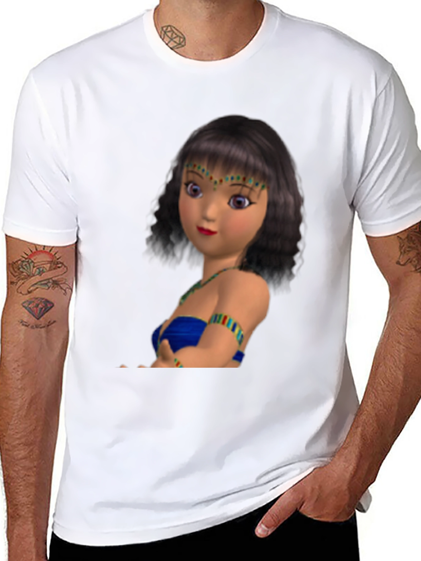 Egyptian Princess Graphic T-Shirt