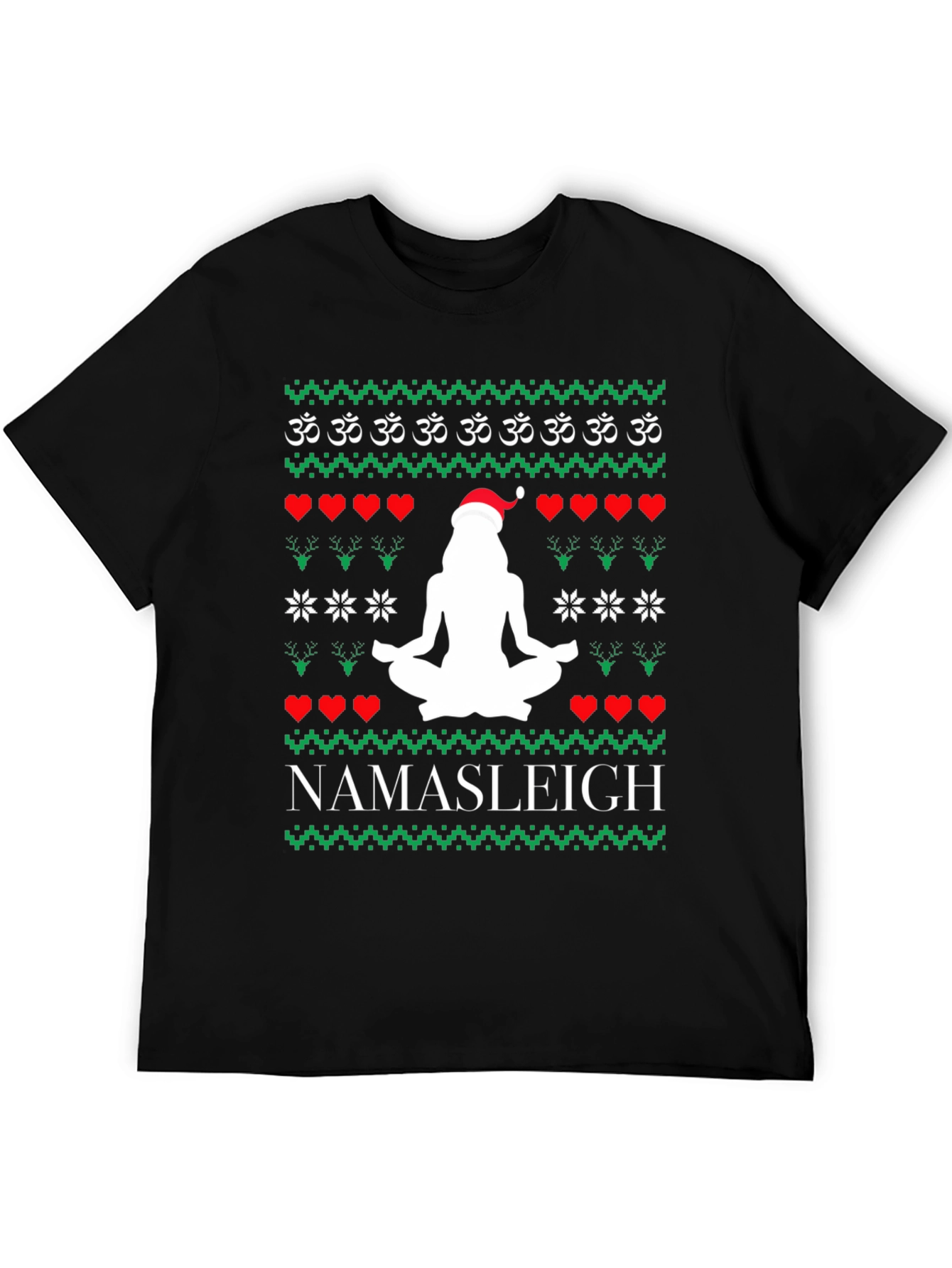 Namaste Christmas T-Shirt
