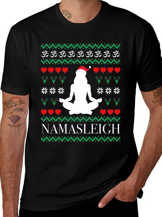 Namaste Christmas T-Shirt