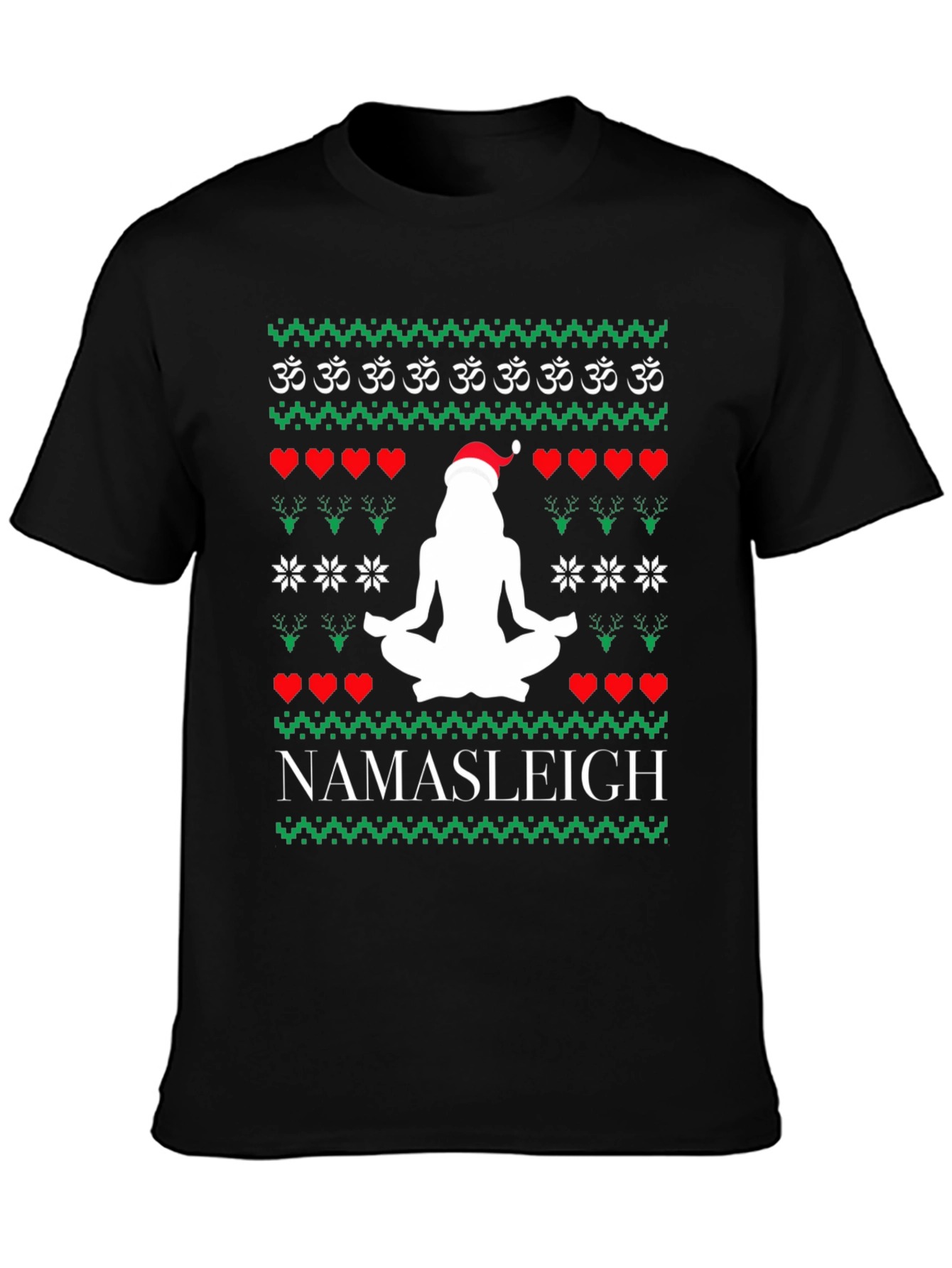 Namaste Christmas T-Shirt
