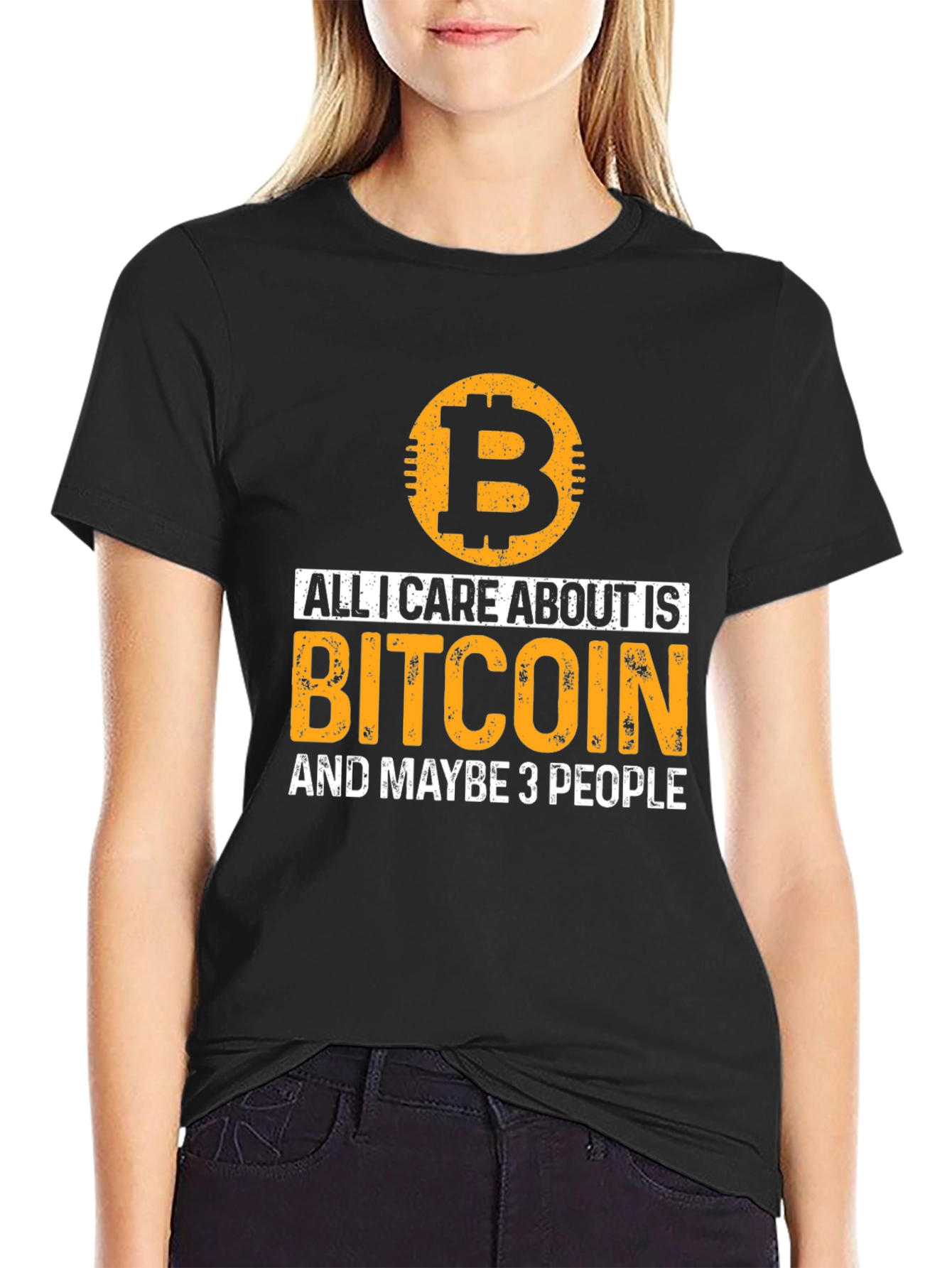 Bitcoin Graphic Tee - Crypto Lover T-Shirt