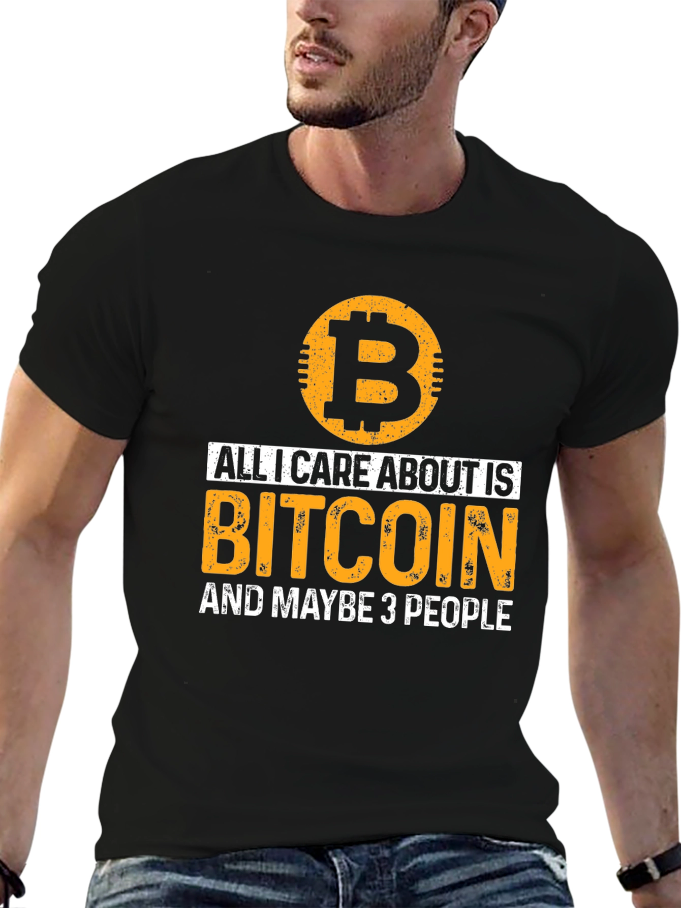 Bitcoin Graphic Tee - Crypto Lover T-Shirt