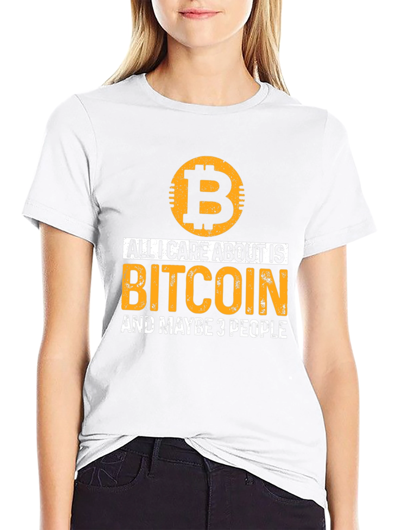 Bitcoin Graphic Tee - Crypto Lover T-Shirt