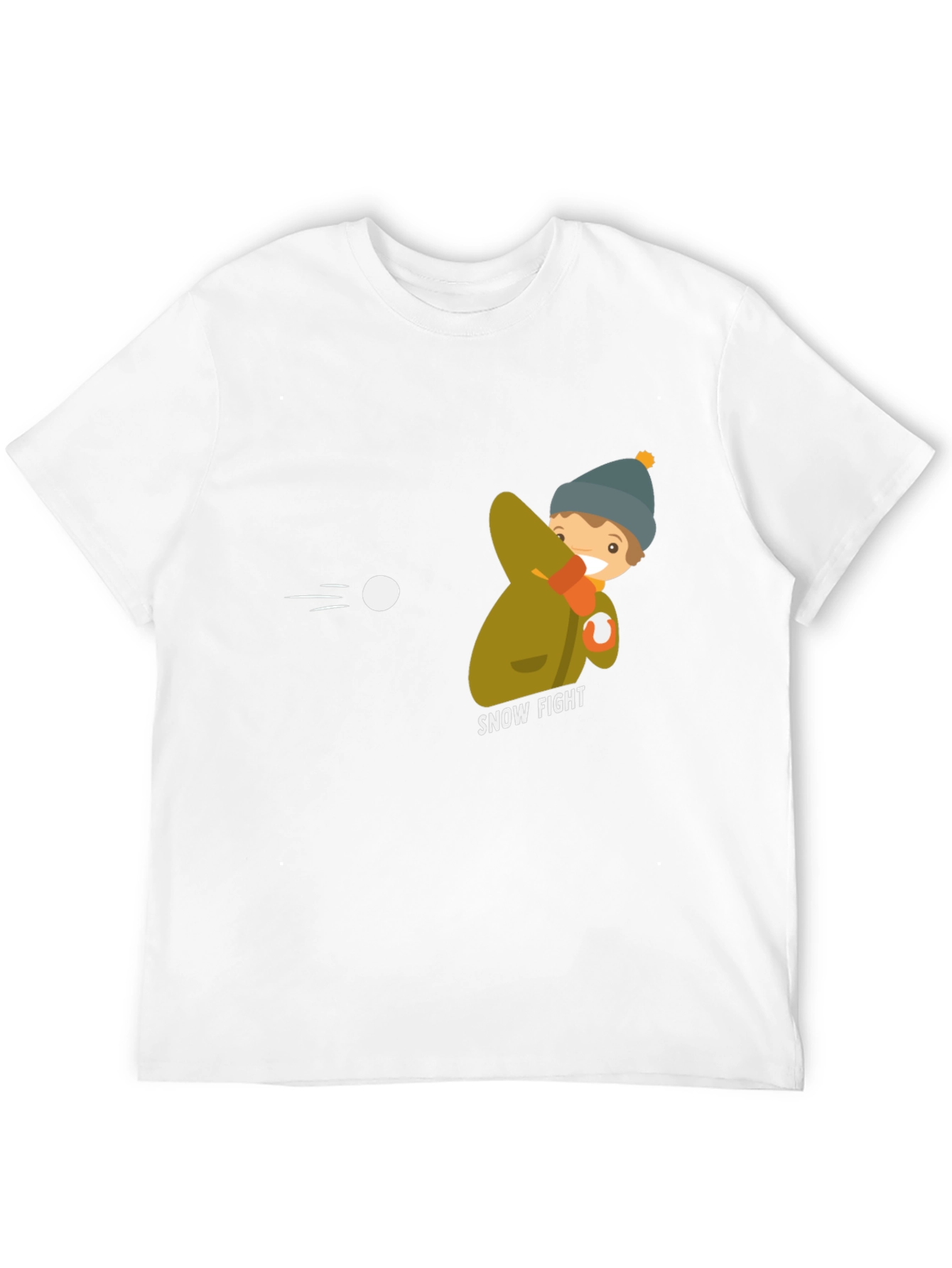 Snow Fight Graphic Tee
