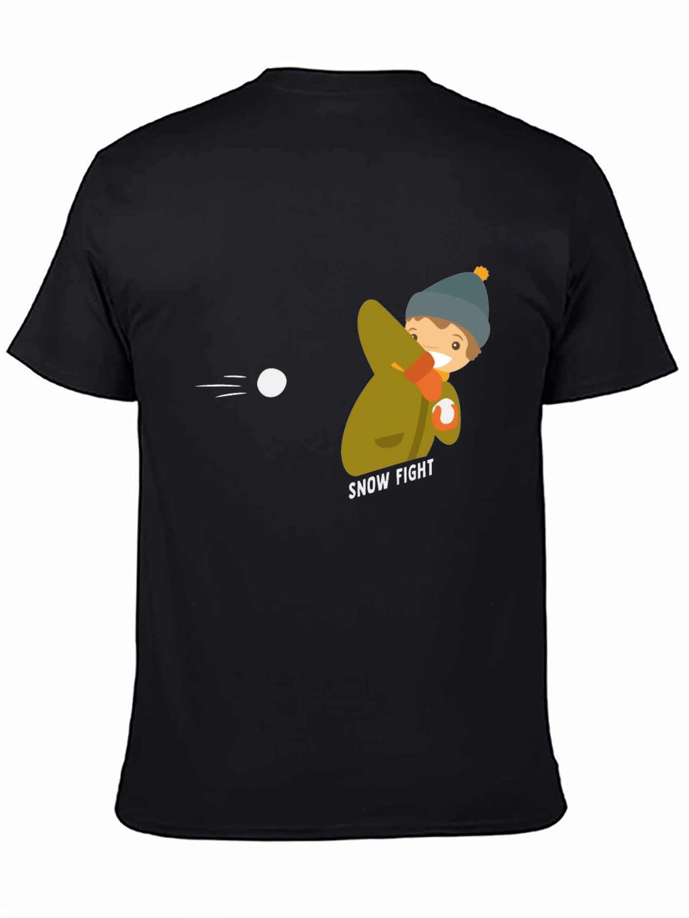 Snow Fight Graphic Tee