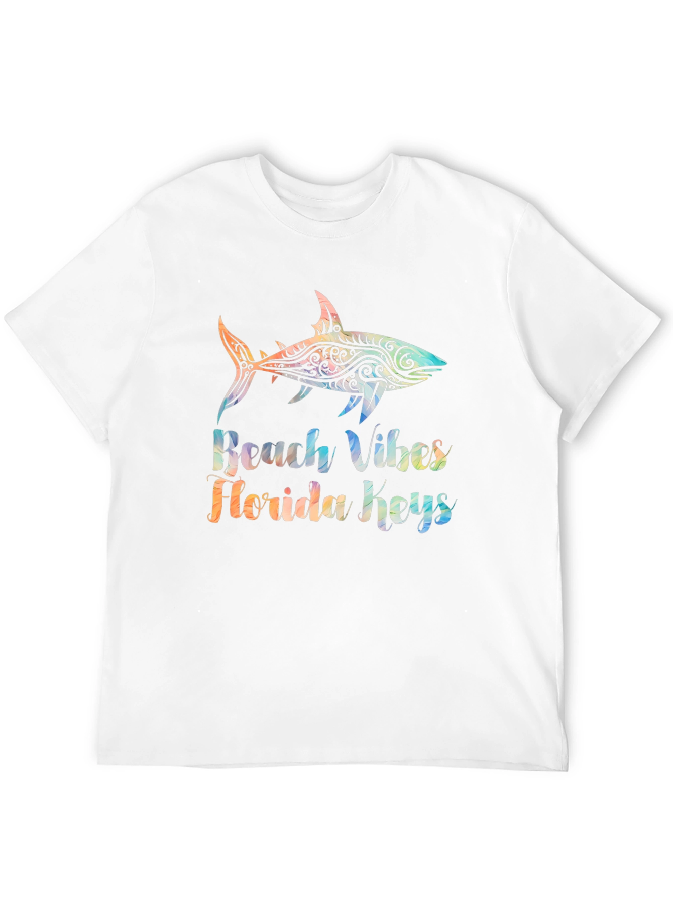 Beach Vibes Florida Keys Shark T-Shirt