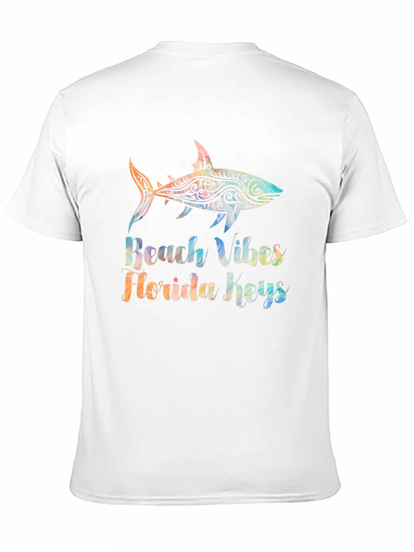 Beach Vibes Florida Keys Shark T-Shirt