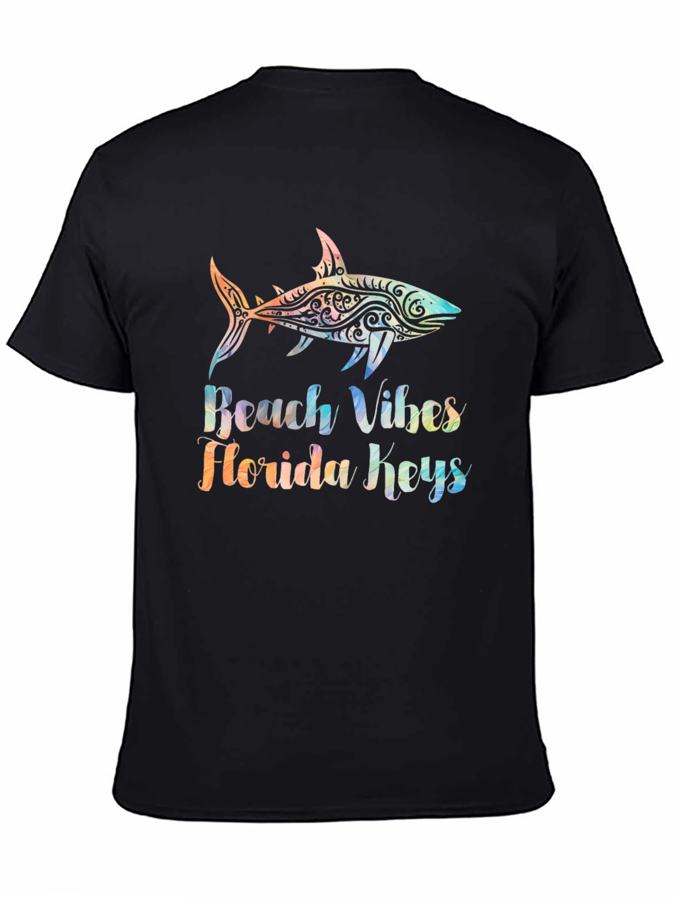 Beach Vibes Florida Keys Shark T-Shirt