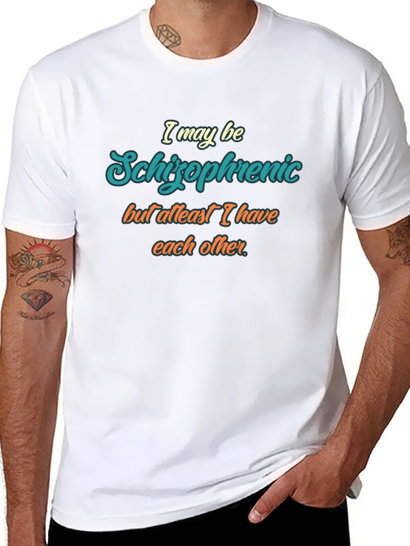 Humorous Schizophrenic T-Shirt