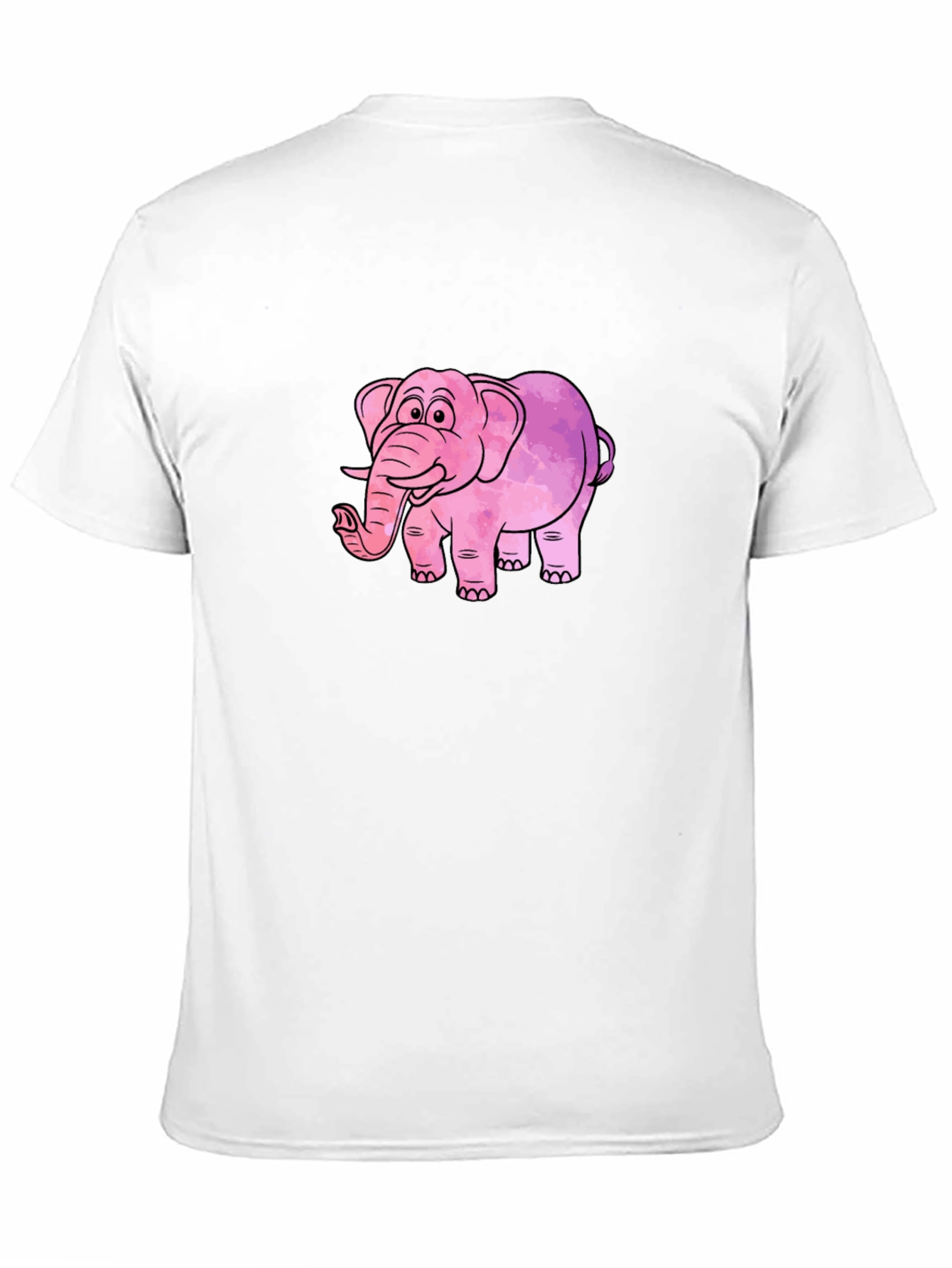 Elephant Graphic Black T-Shirt