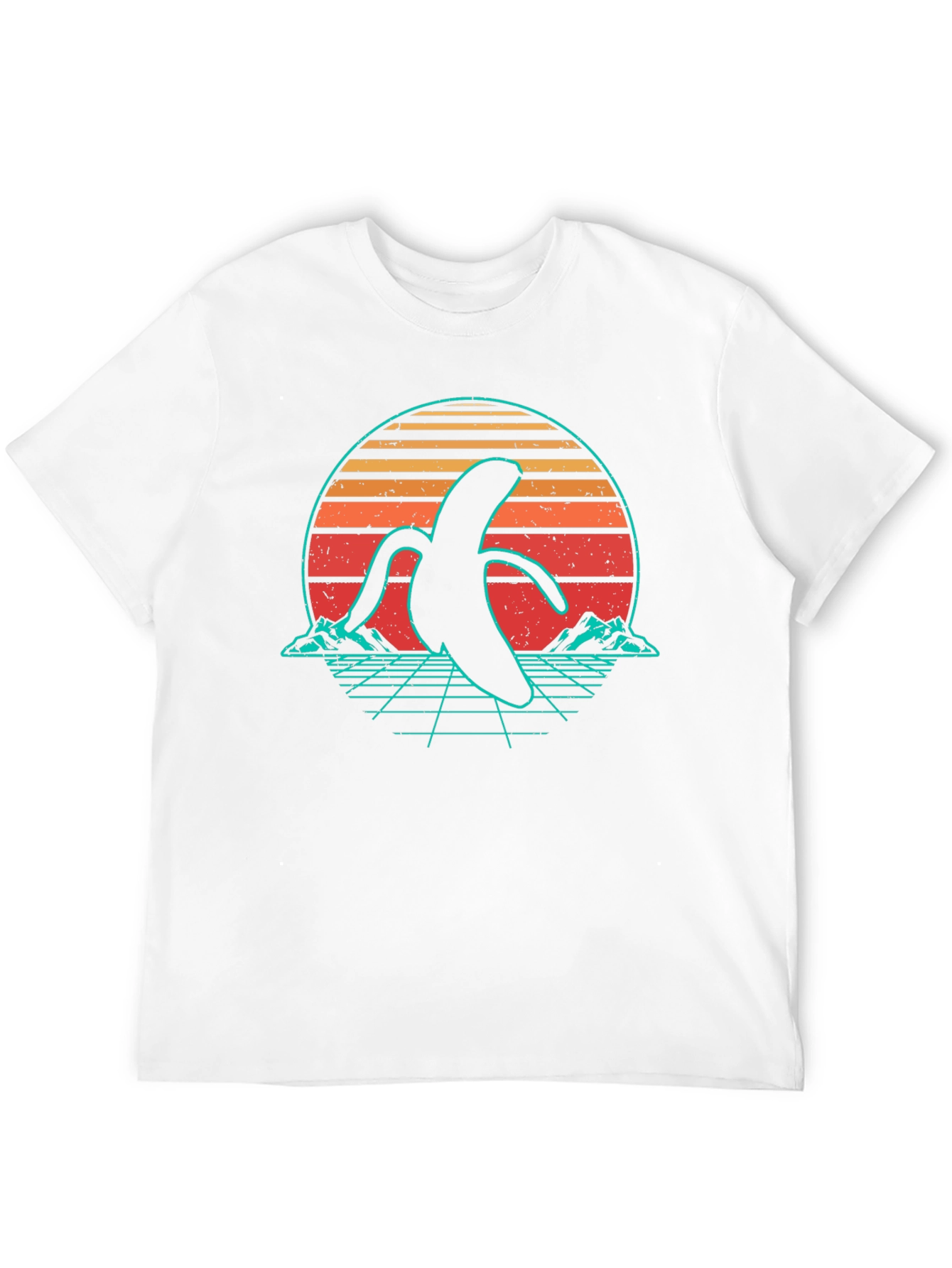 Retro Banana Graphic T-Shirt