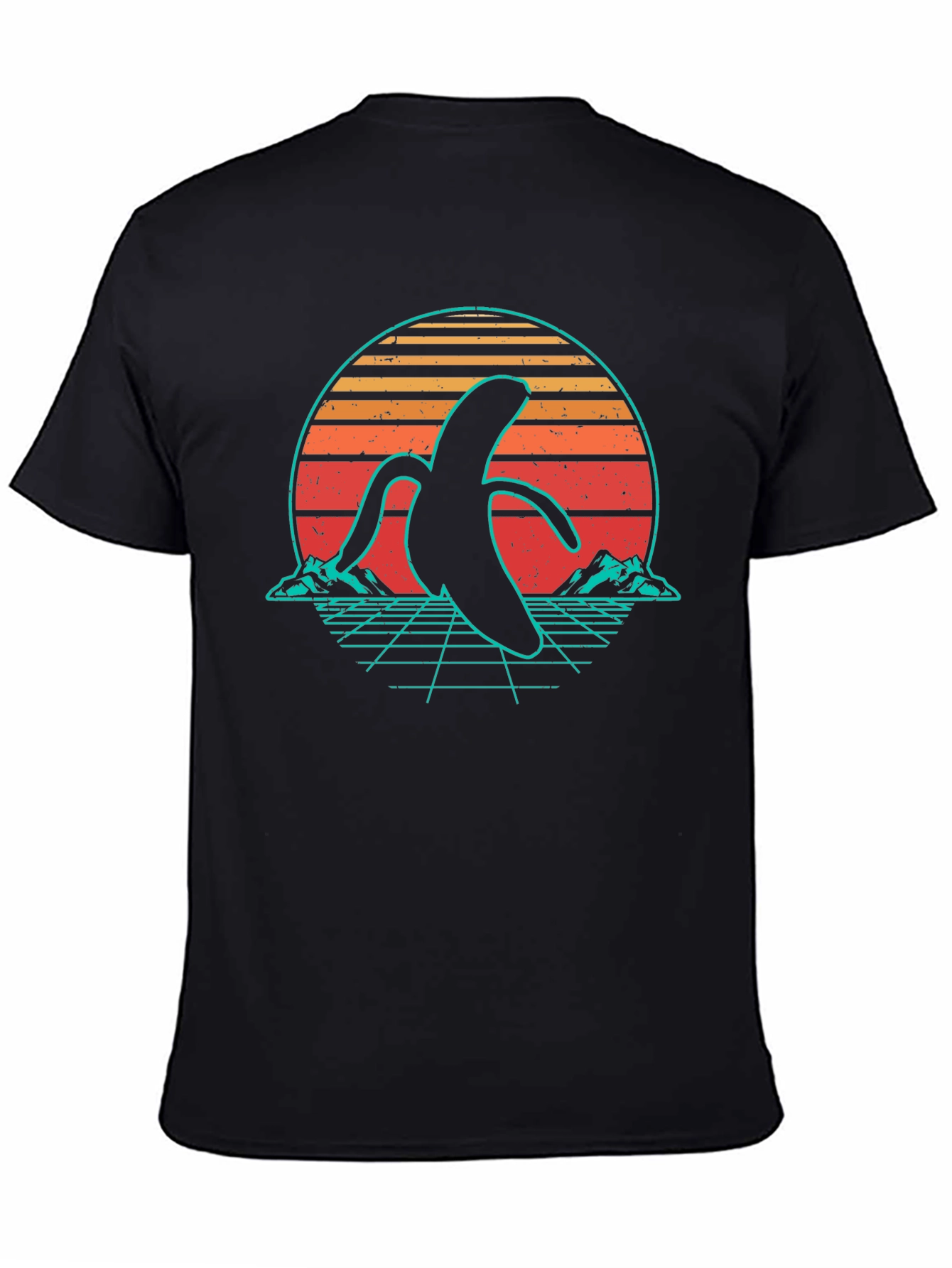 Retro Banana Graphic T-Shirt